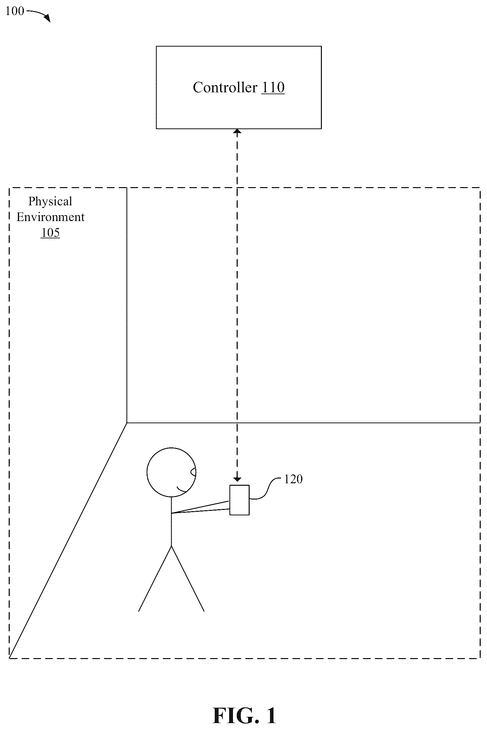 Patent US12099659 — Translation of visual effects — Figure 1