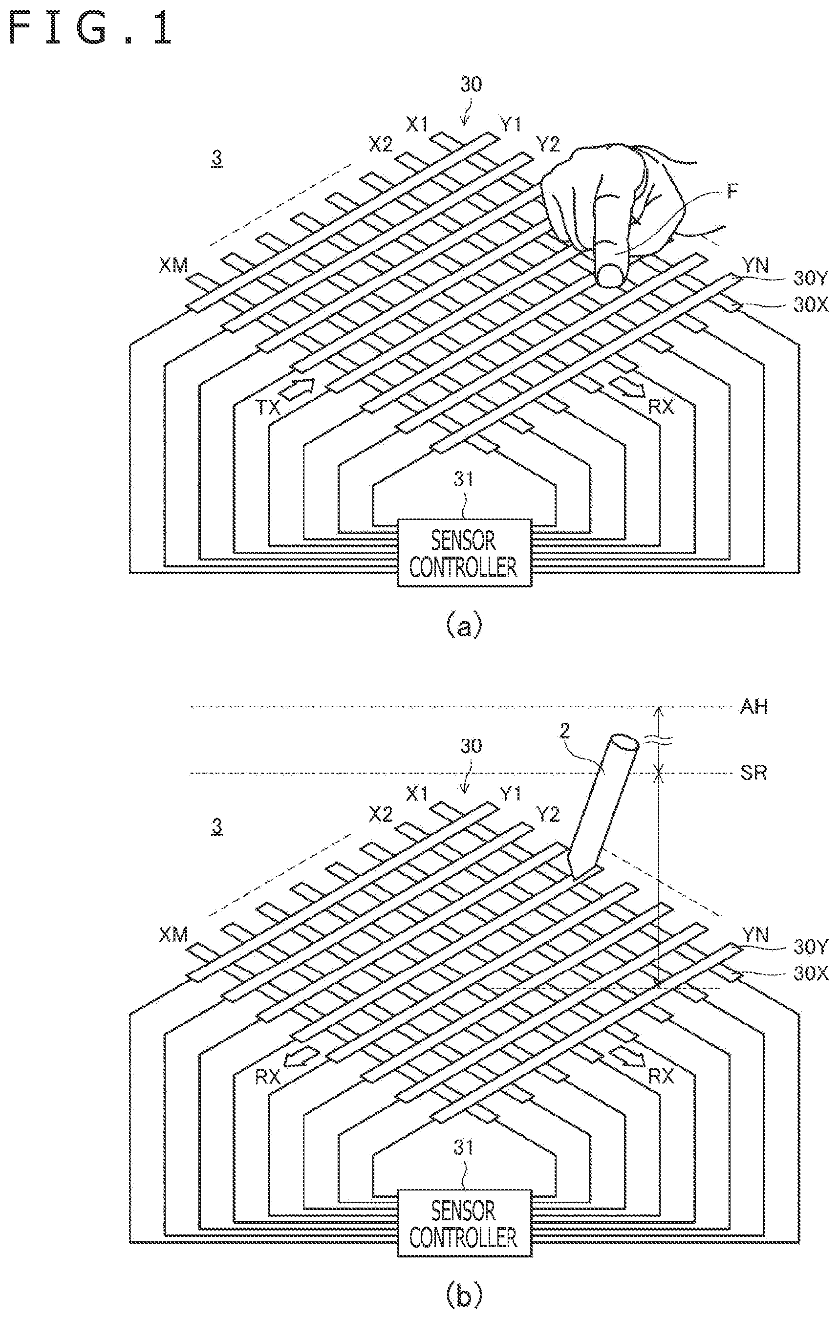 Patent US12099665 — Stylus and sensor controller — Figure 1