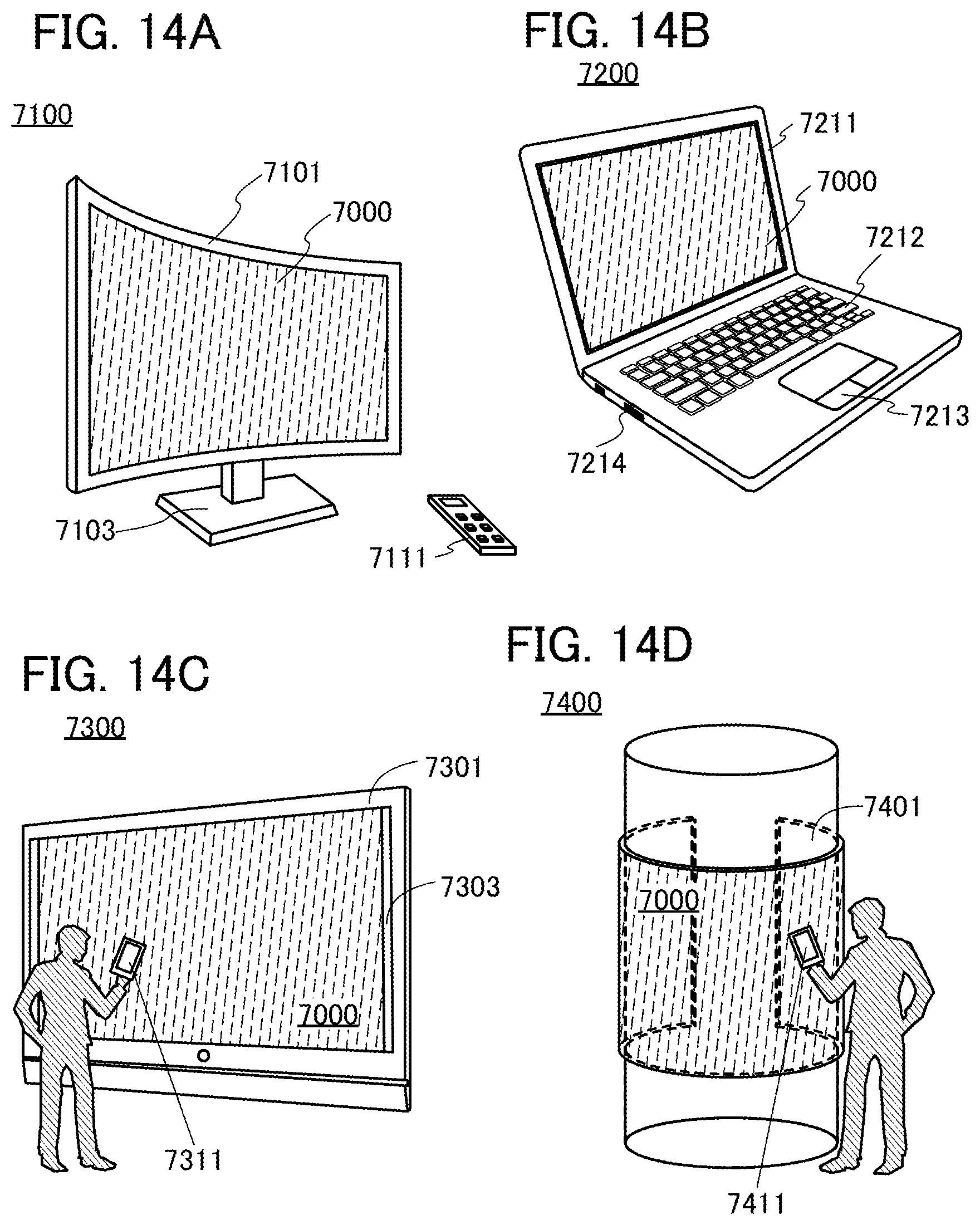Patent US12099686 Figure 14 – Display device