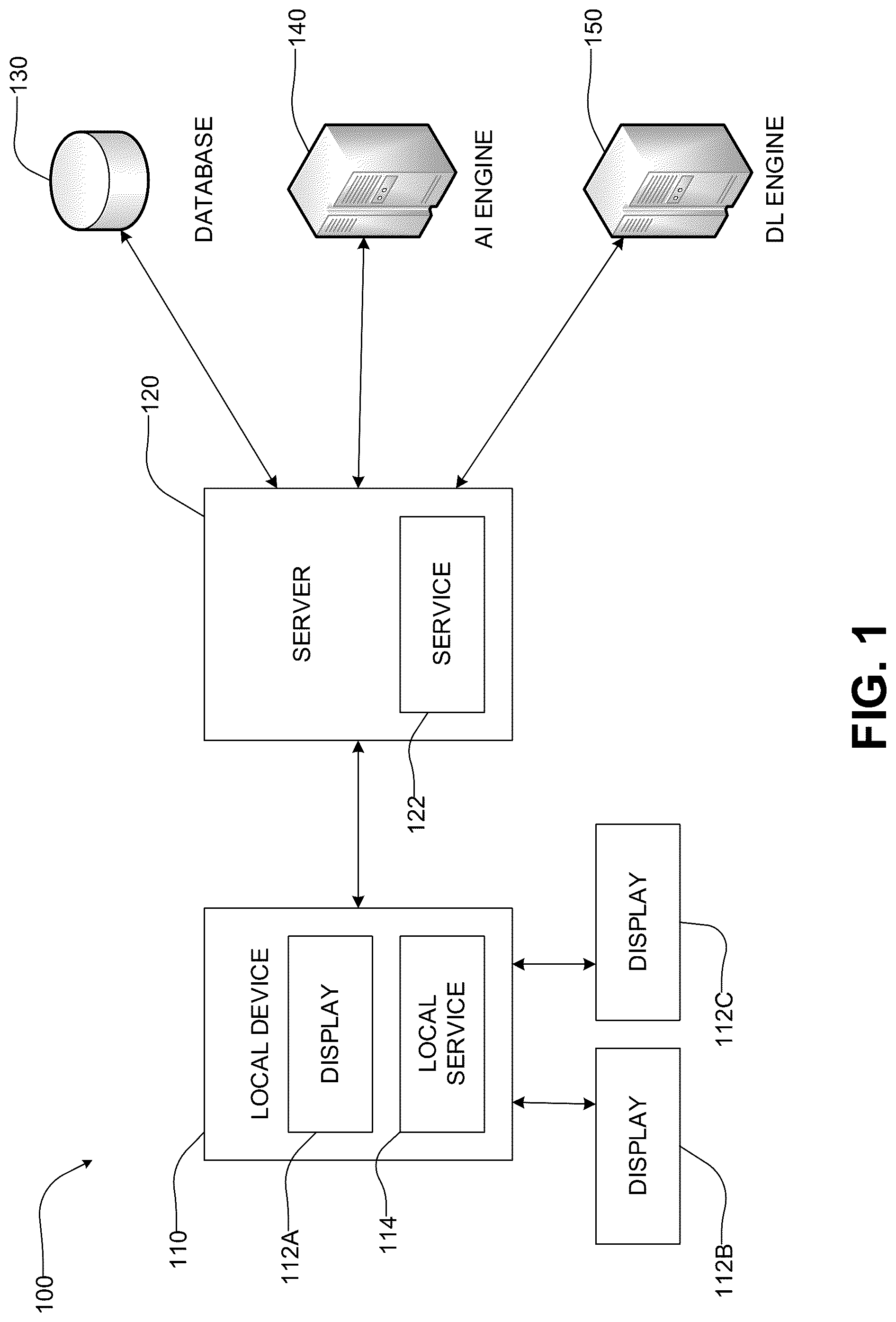 Patent US12099688 — Automated on-screen windows arrangements — Figure 1