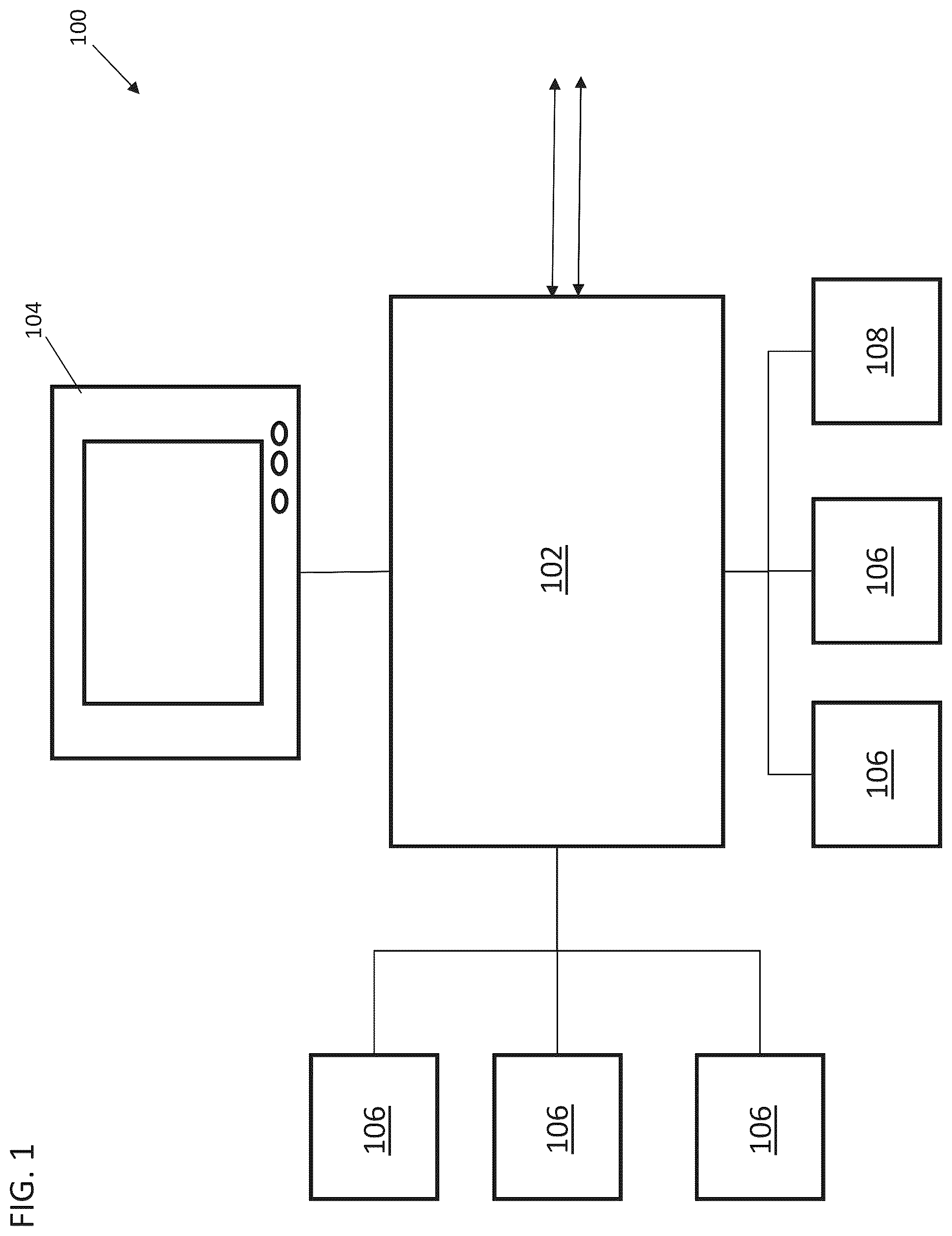 Patent US12099690 — Systems and methods for generating dynamic graphical user interfaces for monitoring and controlling connected devices — Figure 1