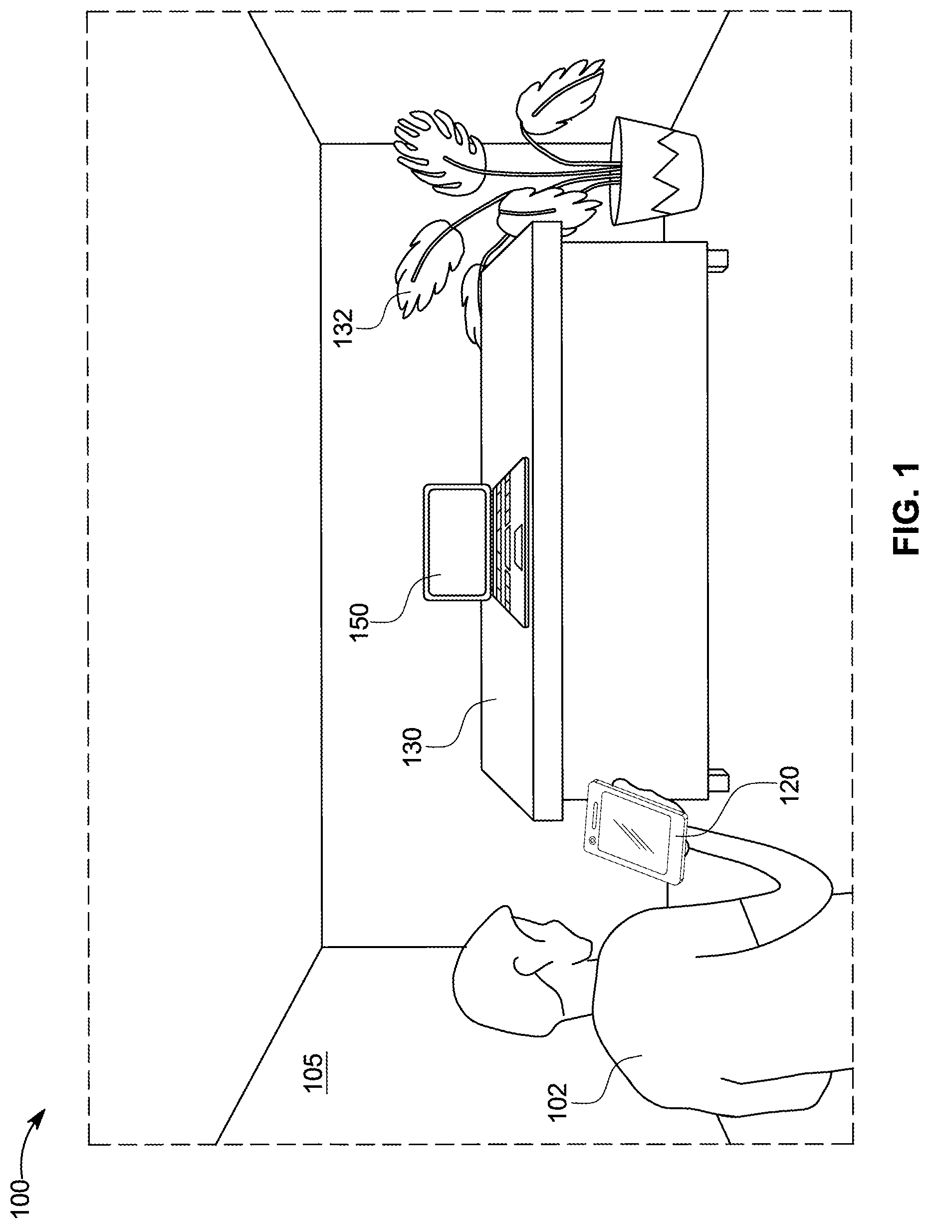 Patent US12099694 — Three-dimensional application inspection environment — Figure 1