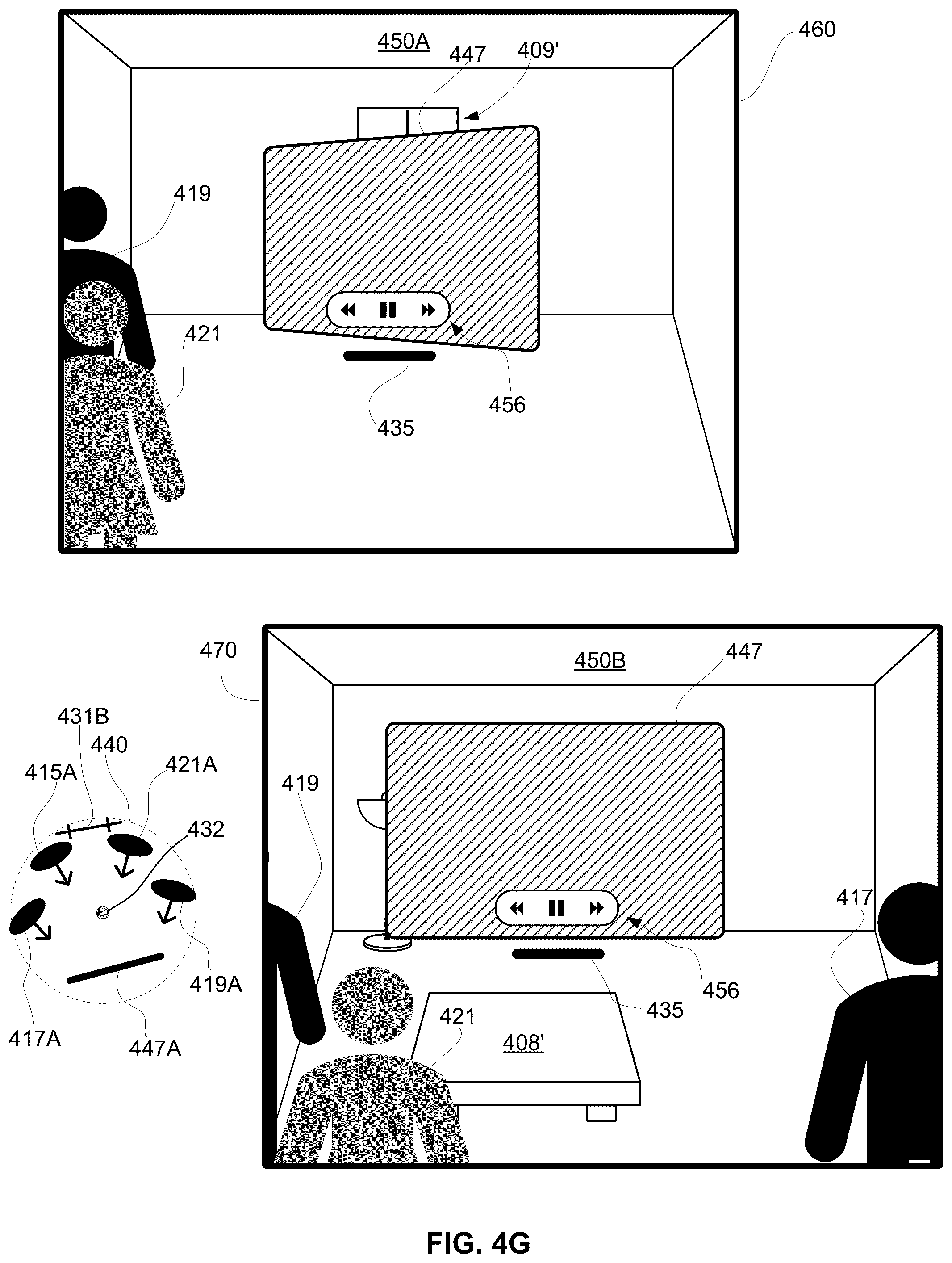 Patent US12099695 Figure 10 – Systems and methods of managing spatial groups in multi-user communication sessions