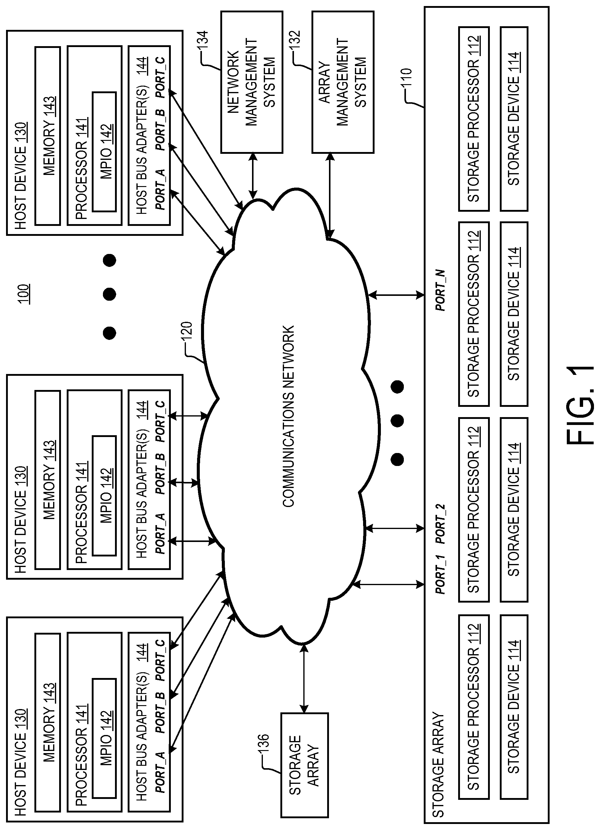 Patent US12099720 — Identification of storage devices during system installation — Figure 1