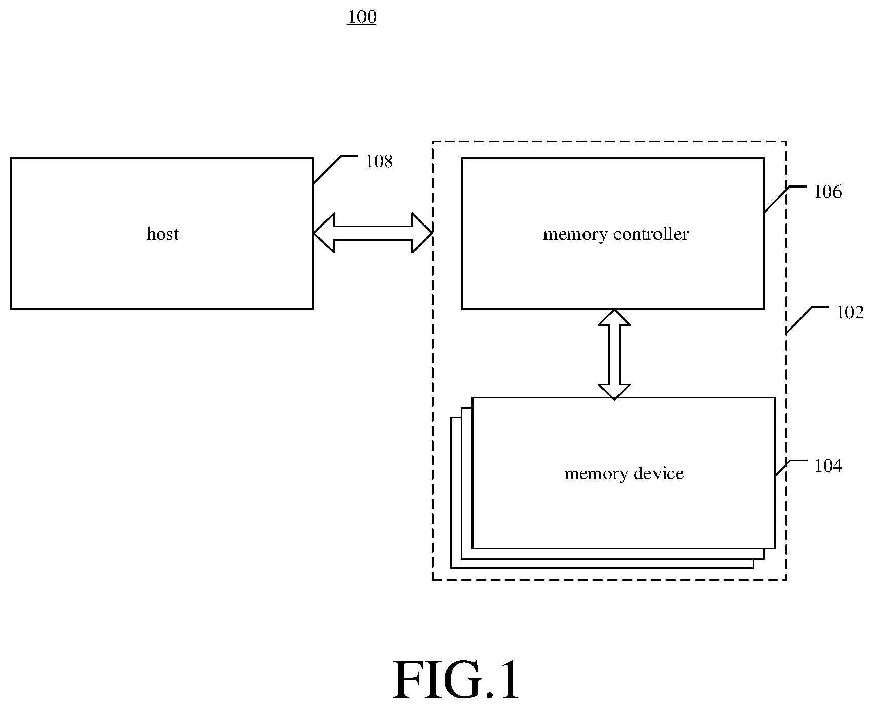Patent US12099729 — Verify failbit count circuit, memory device, memory system and method — Figure 1