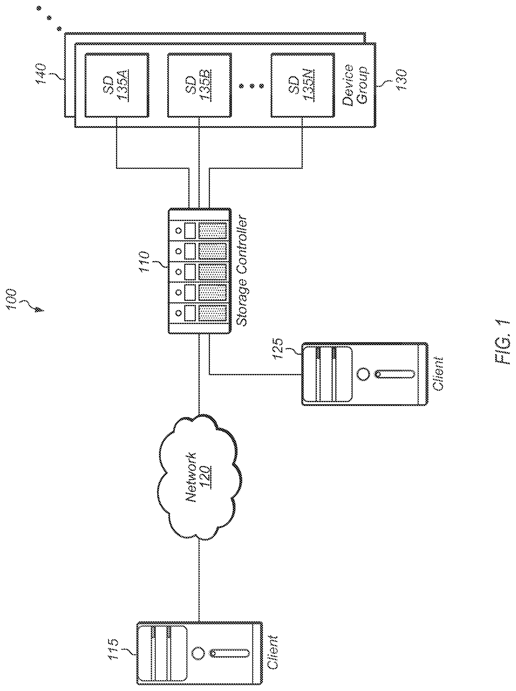 Patent US12099741 — Lightweight copying of data using metadata references — Figure 1