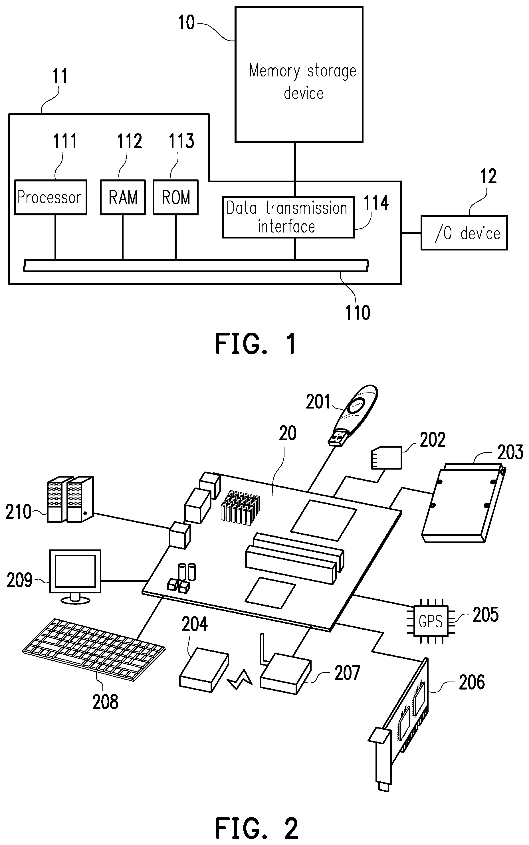 Patent US12099753 — Mapping table updating method, memory storage device and memory control circuit unit — Figure 1