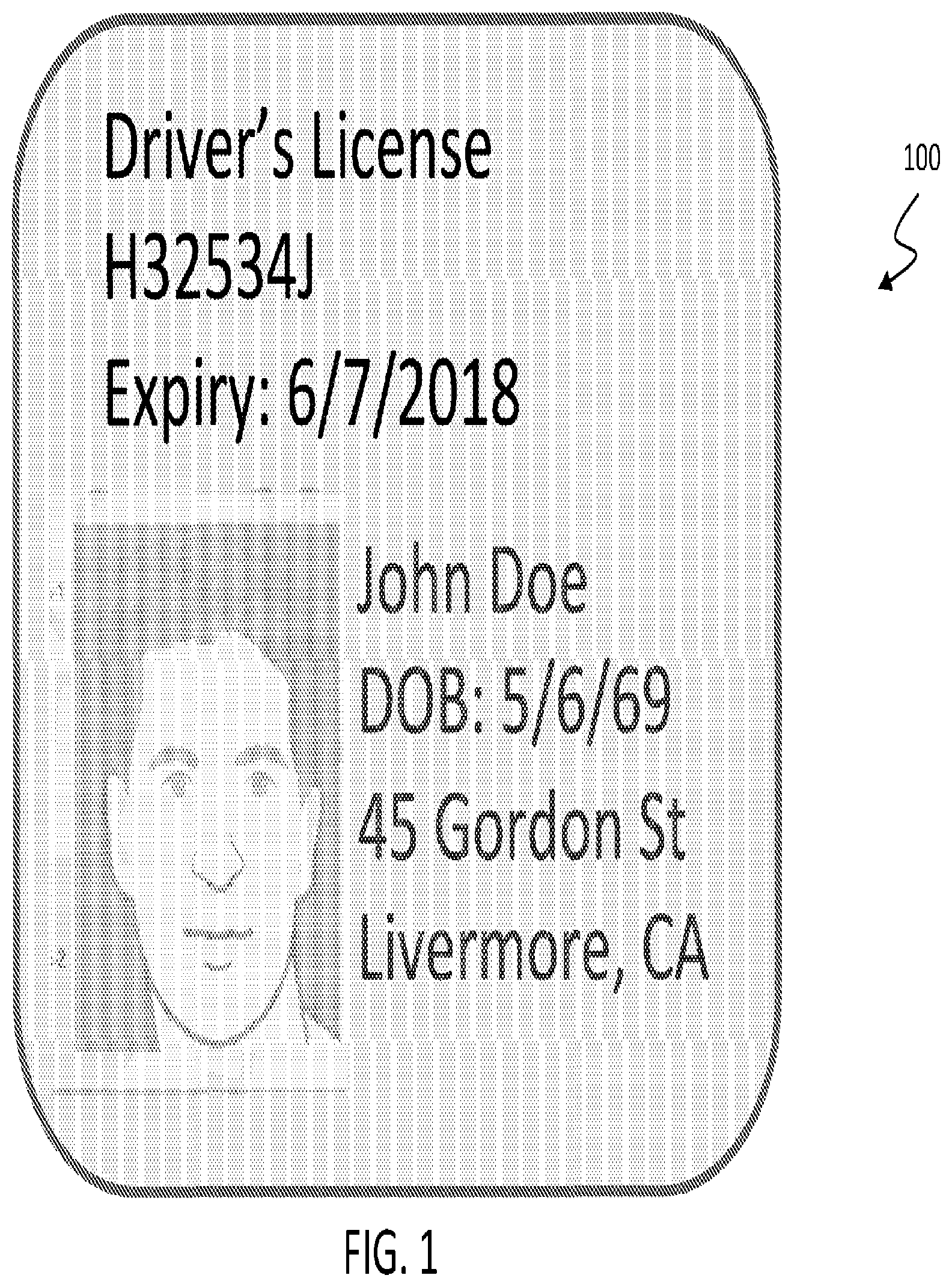 Patent US12099776 — Visual verification of virtual credentials and licenses — Figure 1