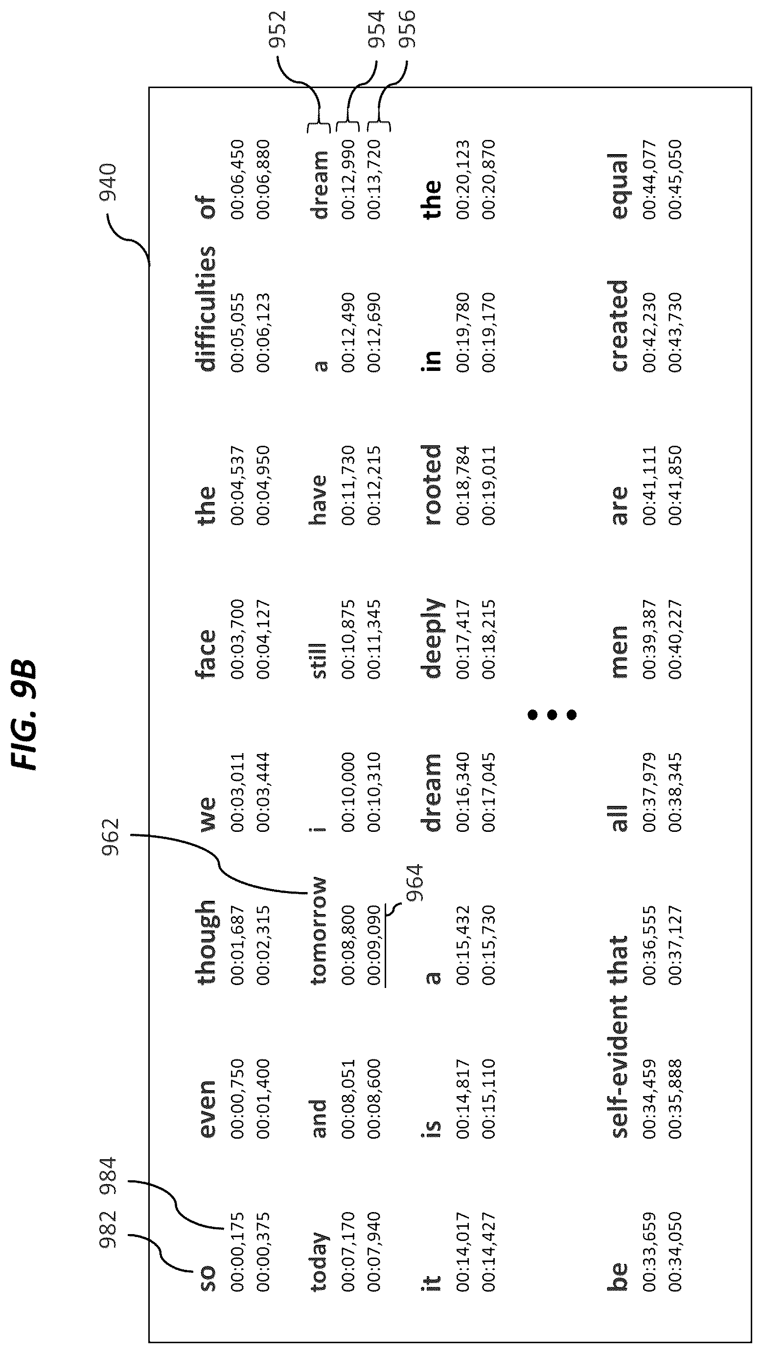 Patent US12099815 Figure 11 – Providing subtitle for video content in spoken language