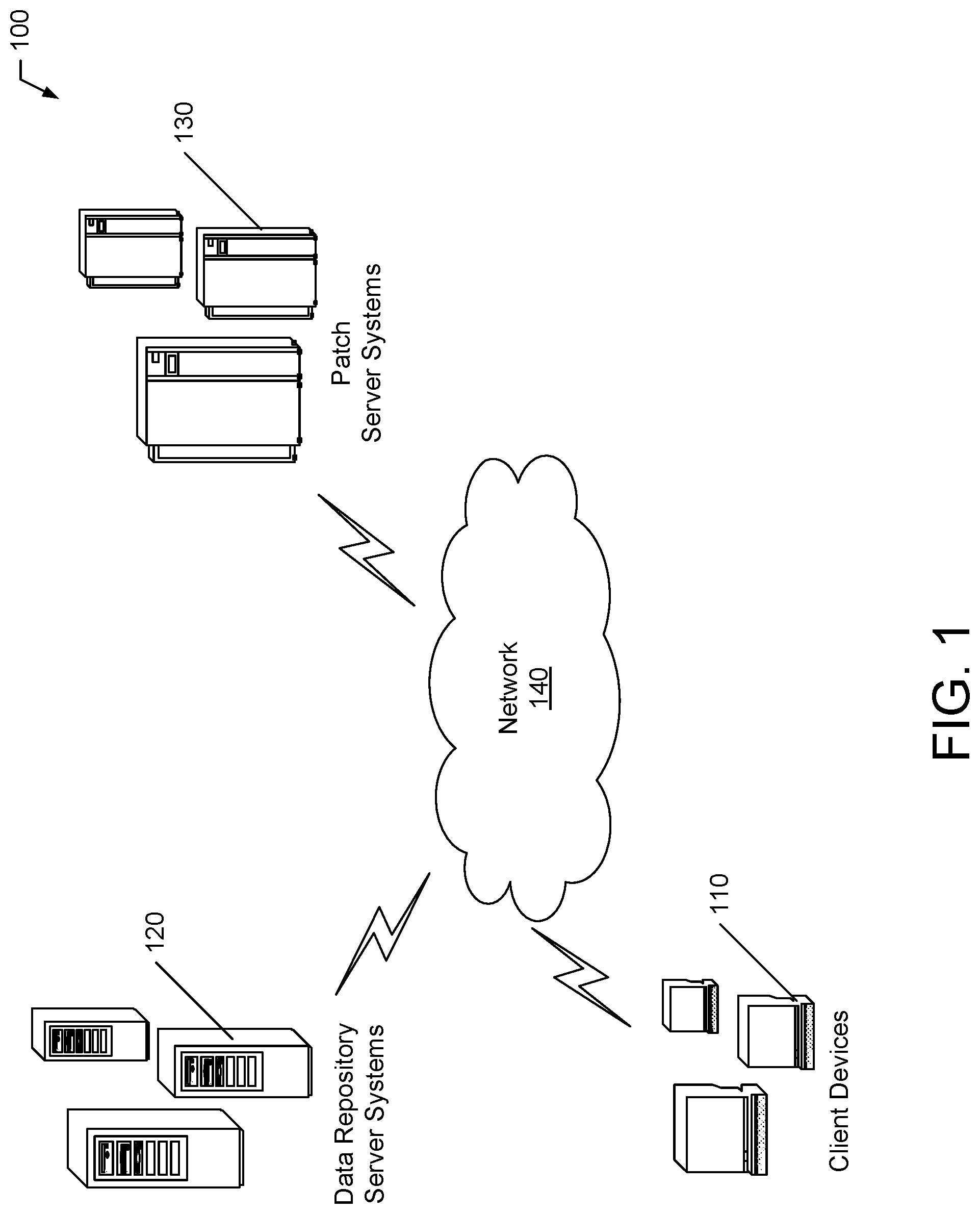 Patent US12099834 Figure 1 – Patching software dependencies using external metadata