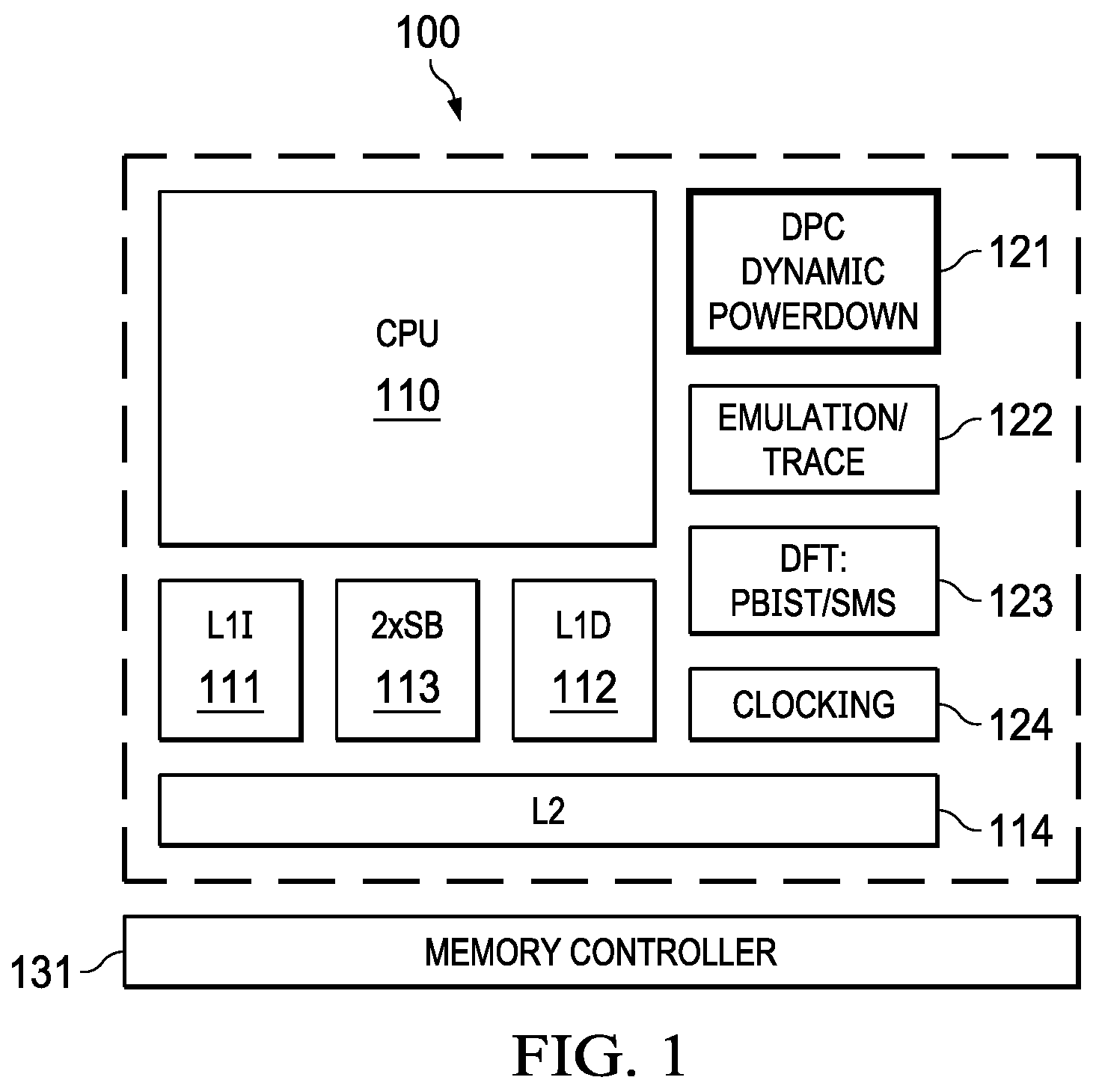 Patent US12099843 — Streaming address generation — Figure 1