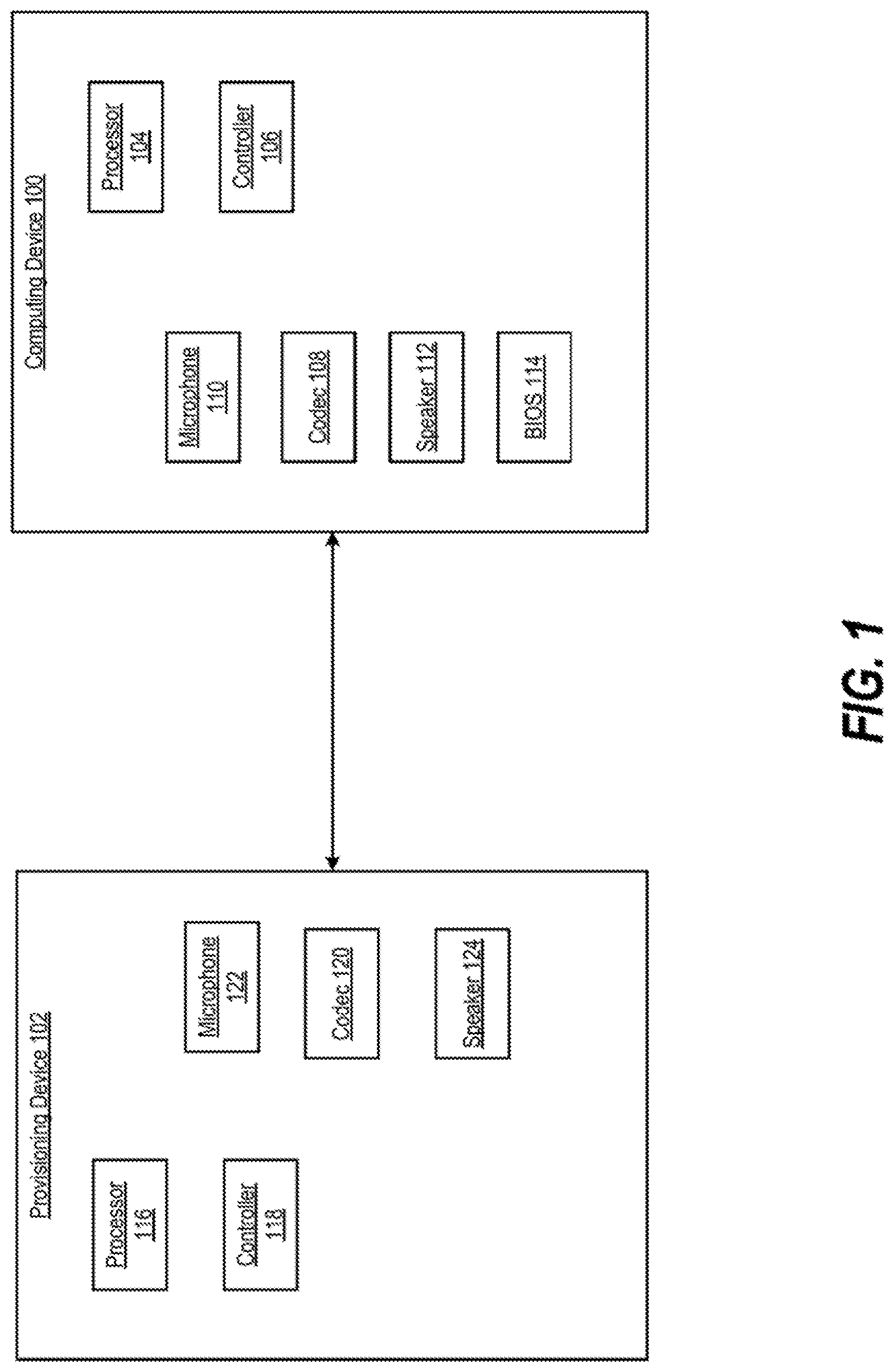 Patent US12099849 — BIOS configurations via provisioning devices — Figure 1