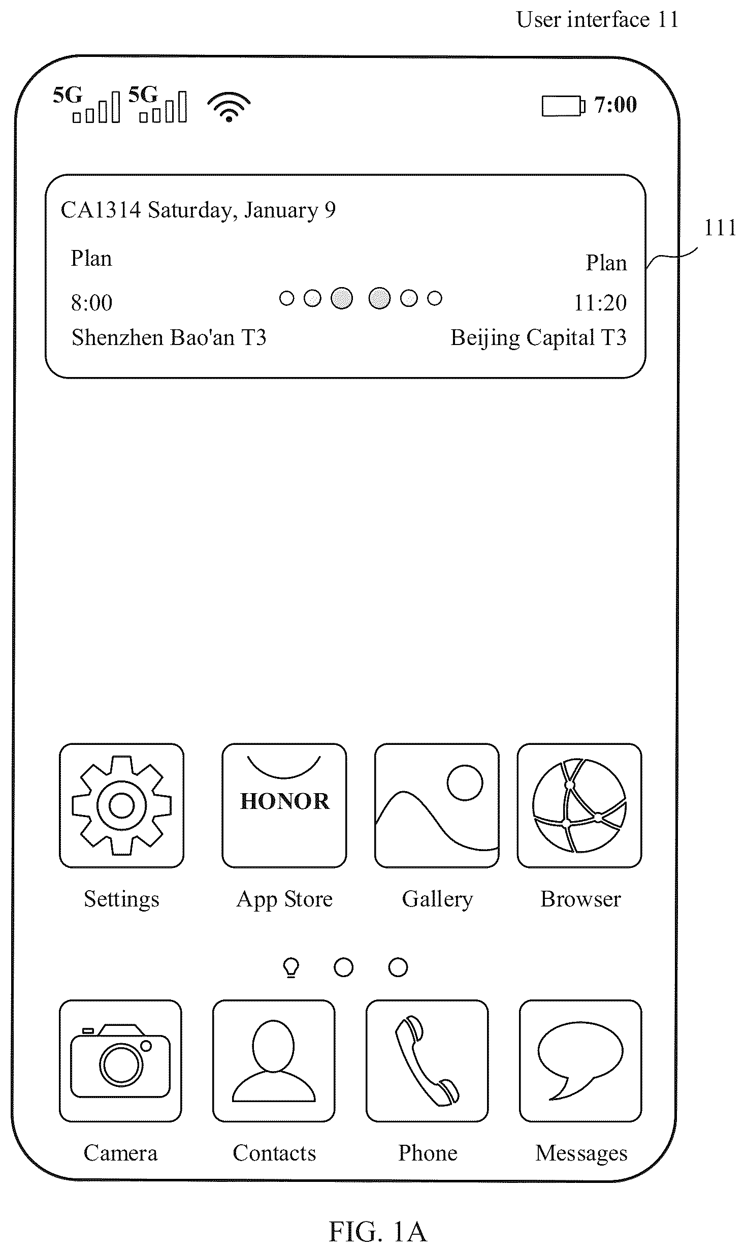 Patent US12099857 — Dynamic card display method and apparatus — Figure 1