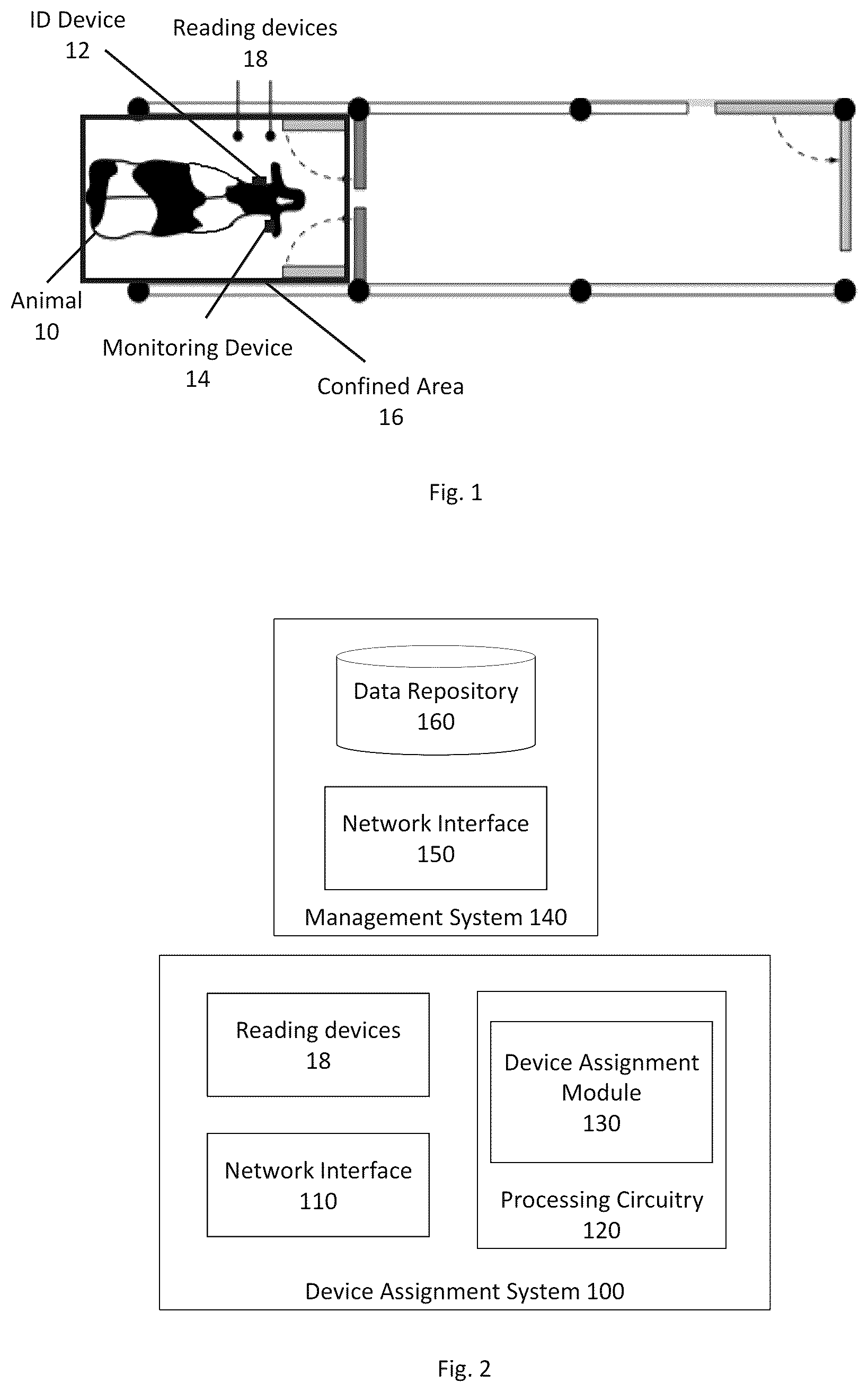 Patent US12099893 — Device assignment system and method — Figure 1