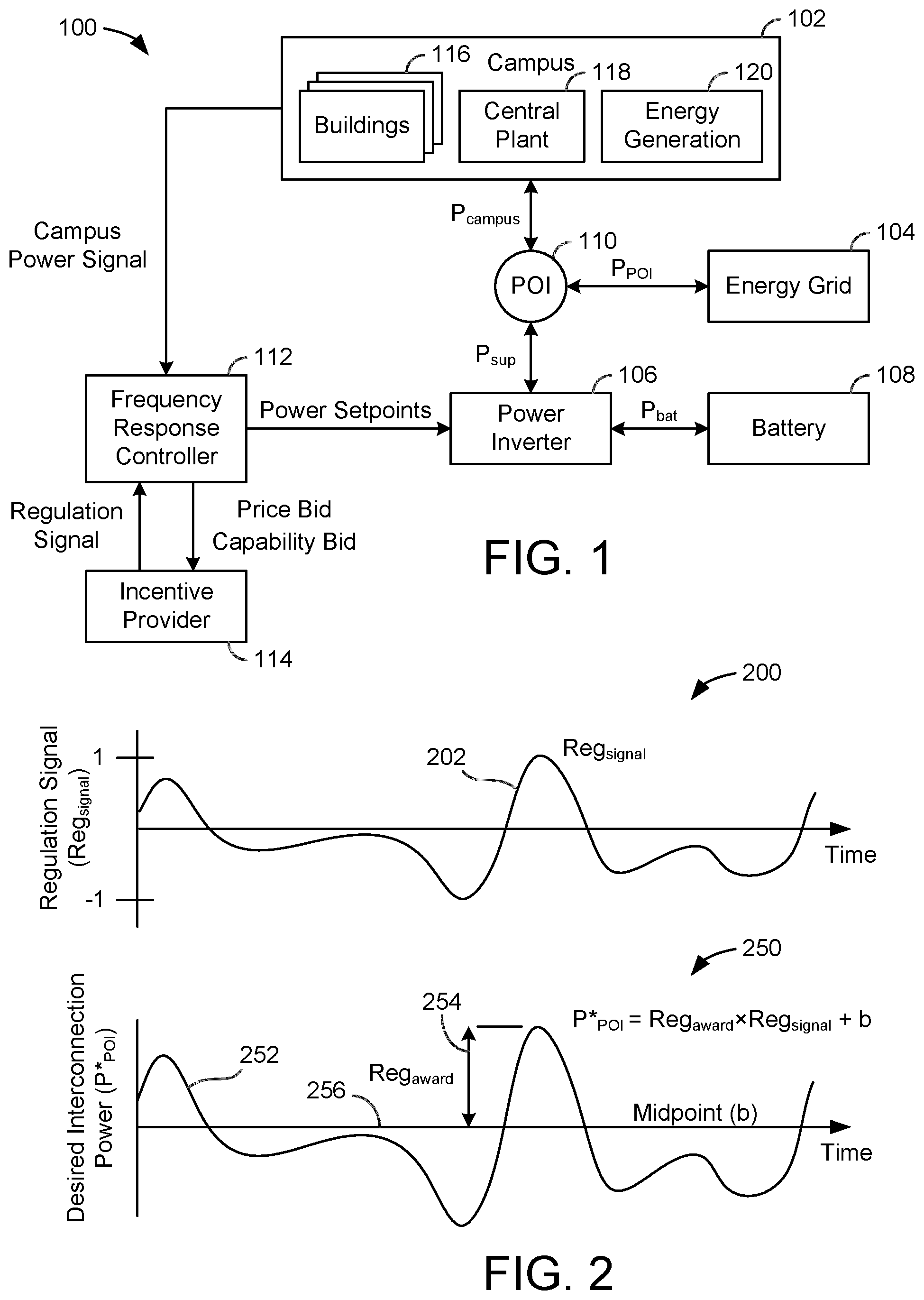 Patent US12099947 — Building energy system with load-following-block resource allocation — Figure 1