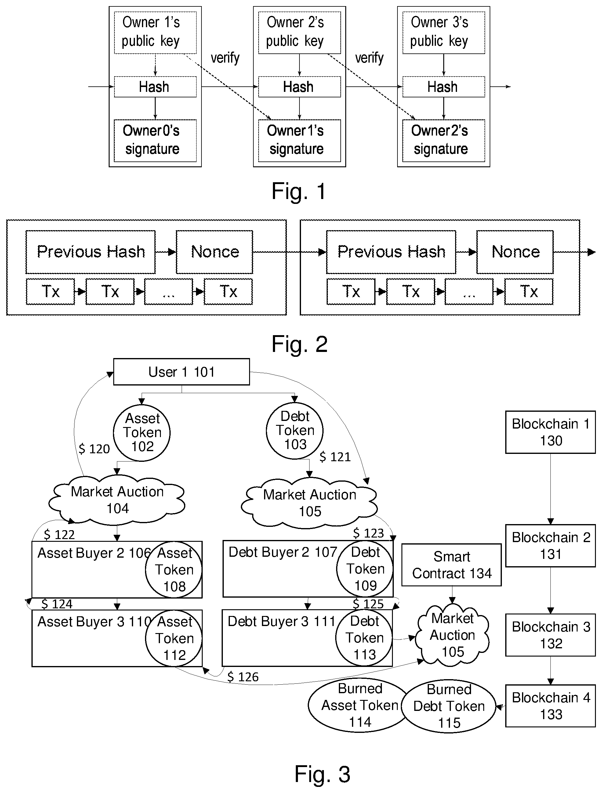 Patent US12099997 — Tokenized fungible liabilities — Figure 1