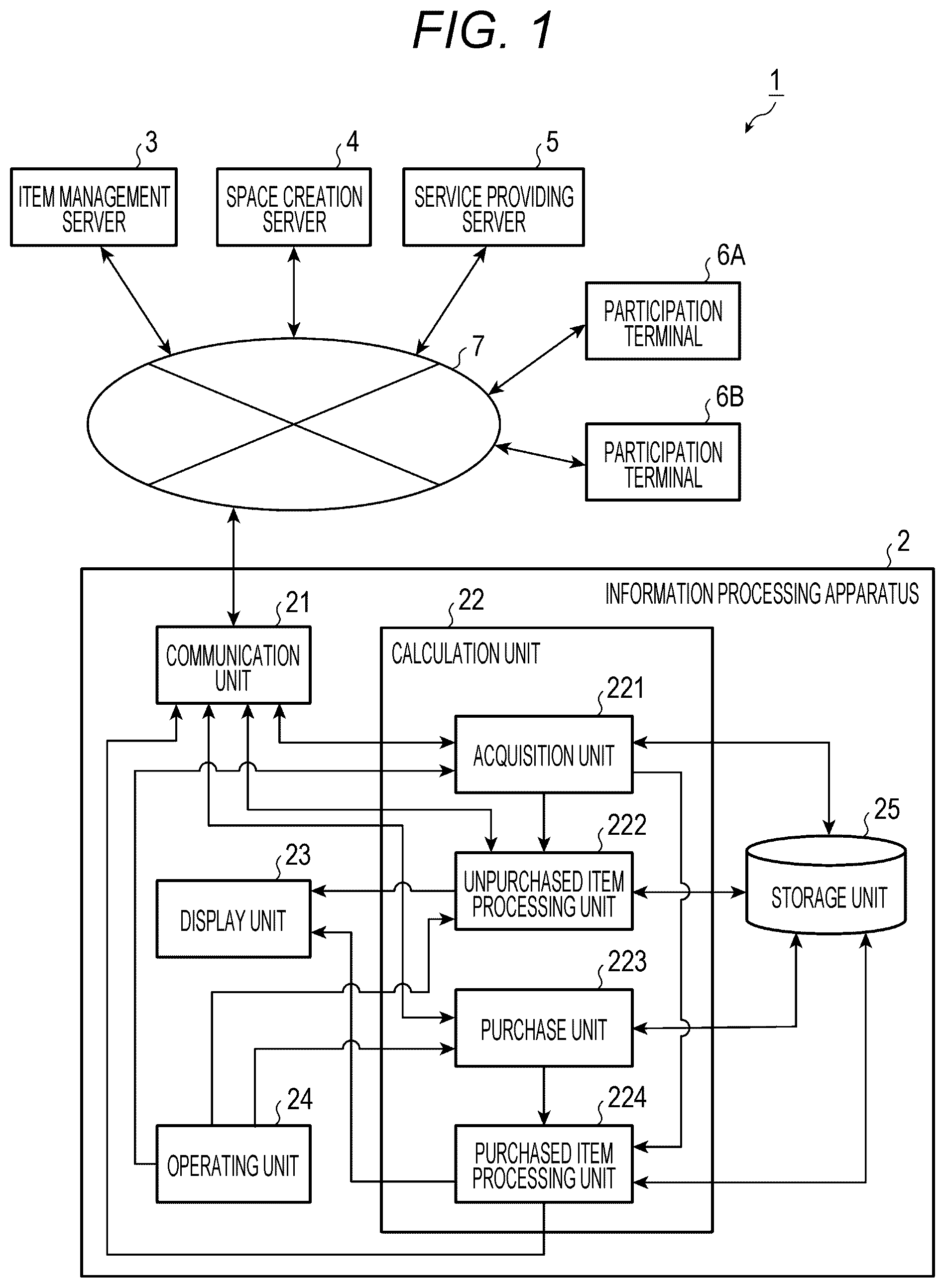 Patent US12100039 — Arranging virtual objects in a virtual reality space — Figure 1