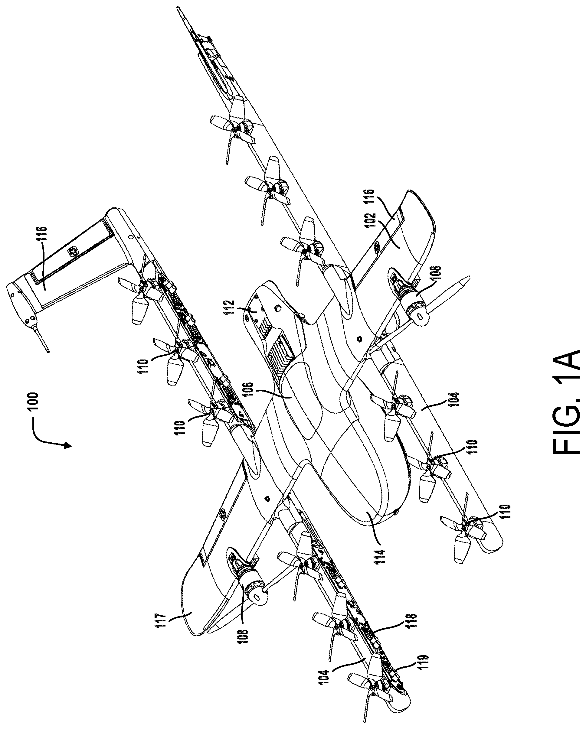 Patent US12100061 — Dynamic UAV transport tasks for pickup and delivery of non-specifically assigned packages — Figure 1