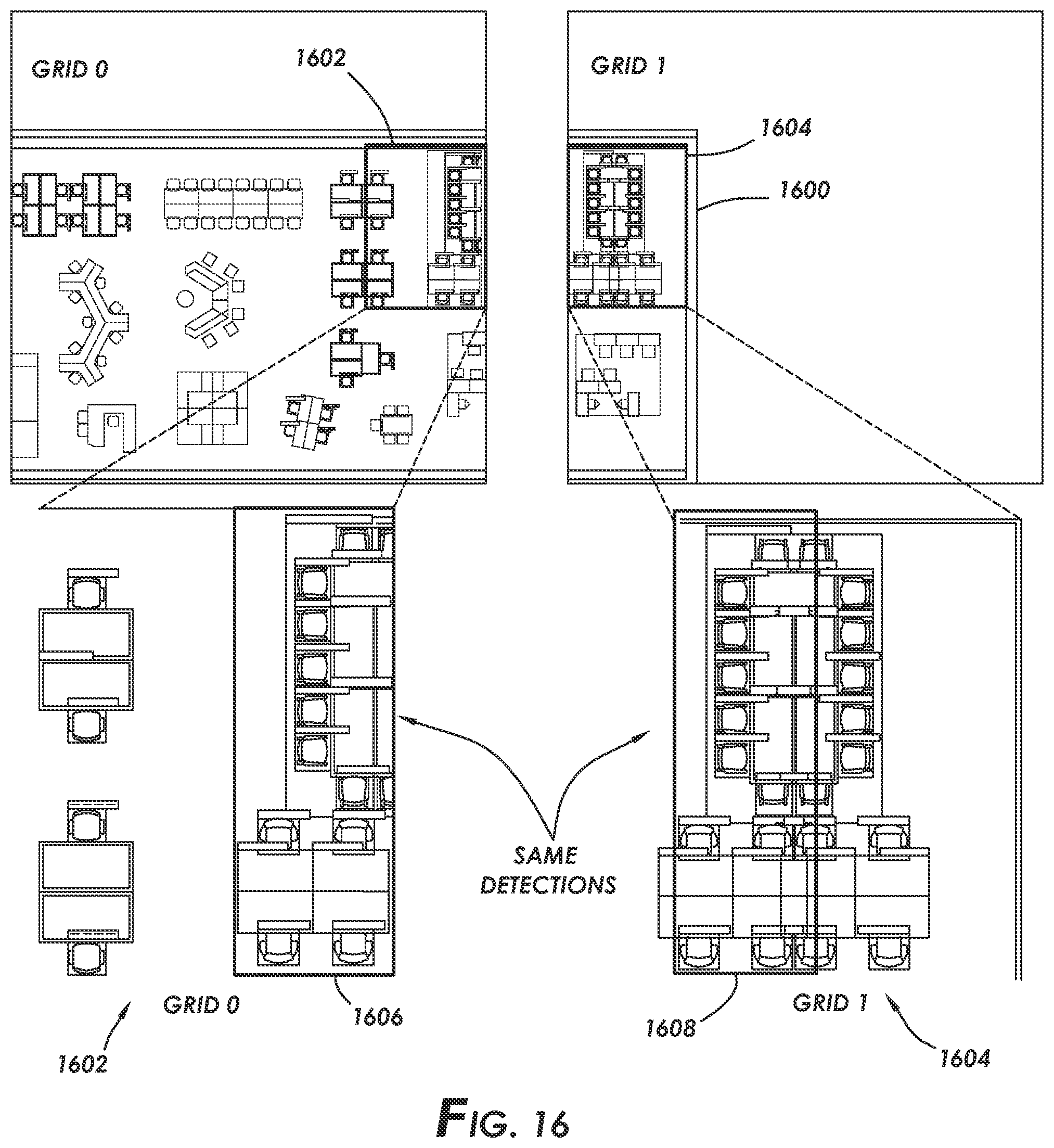 Patent US12100083 Figure 19 – Systems and methods for automating conversion of drawings to indoor maps and plans