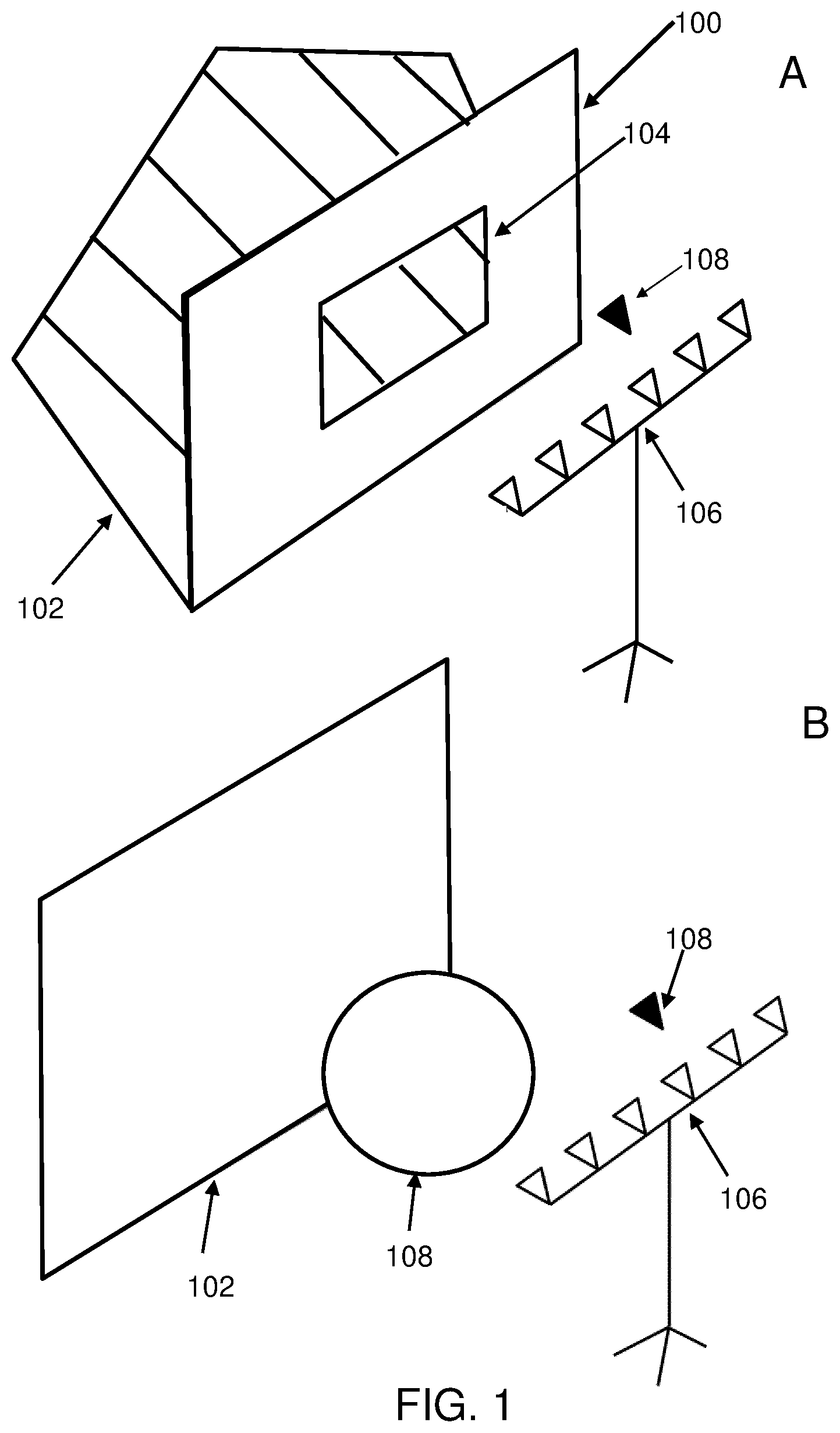 Patent US12100095 — Image processing method for setting transparency values and color values of pixels in a virtual image — Figure 1
