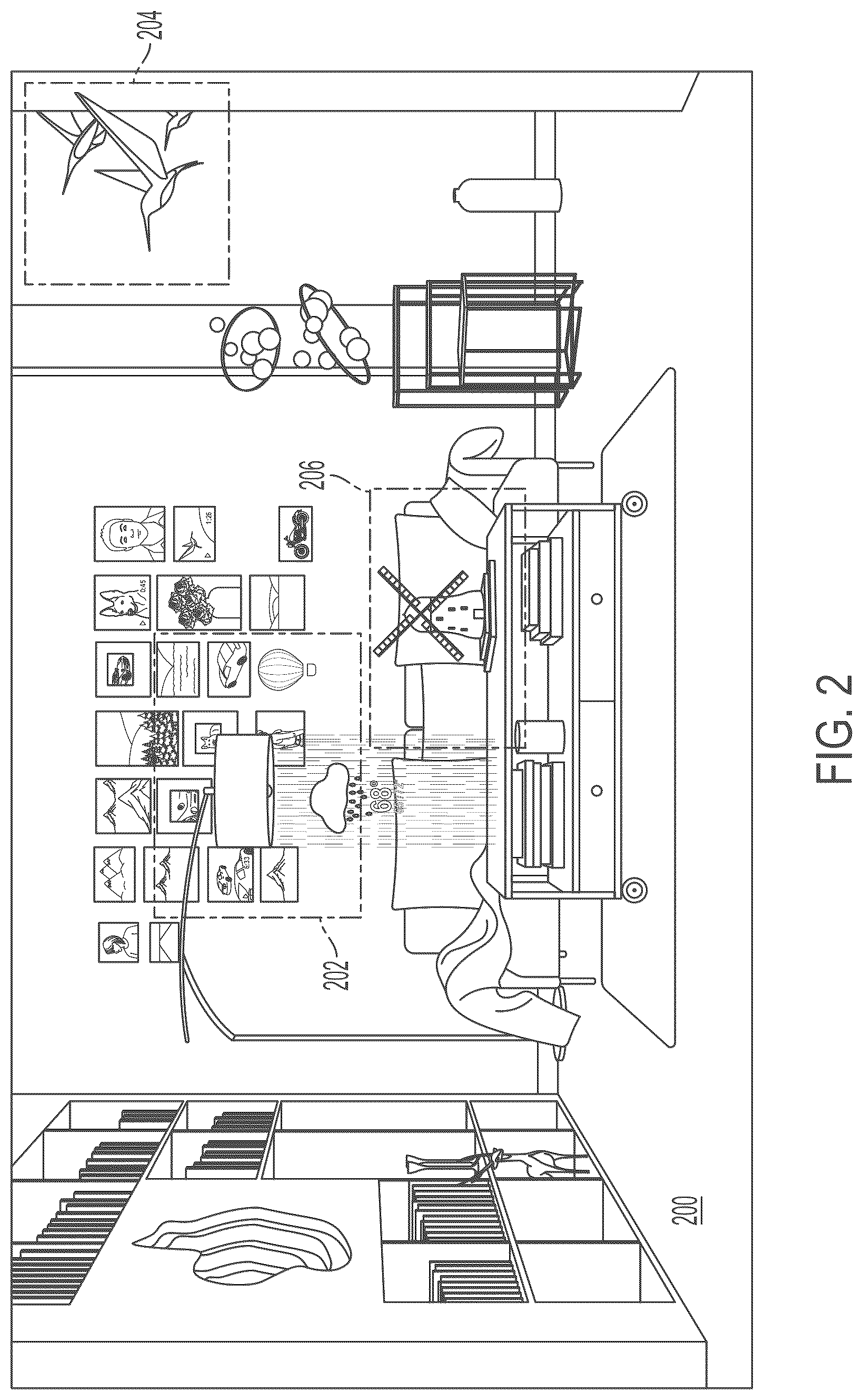 Patent US12100098 Figure 2 – Simple environment solver using planar extraction