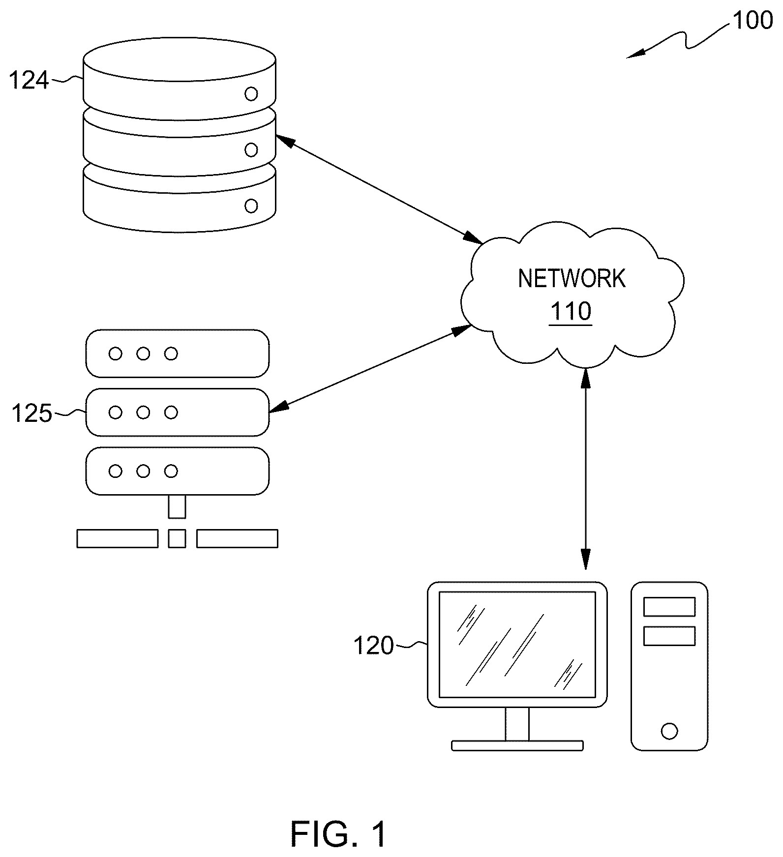 Patent US12100101 — Generating 2D mapping using 3D data — Figure 1