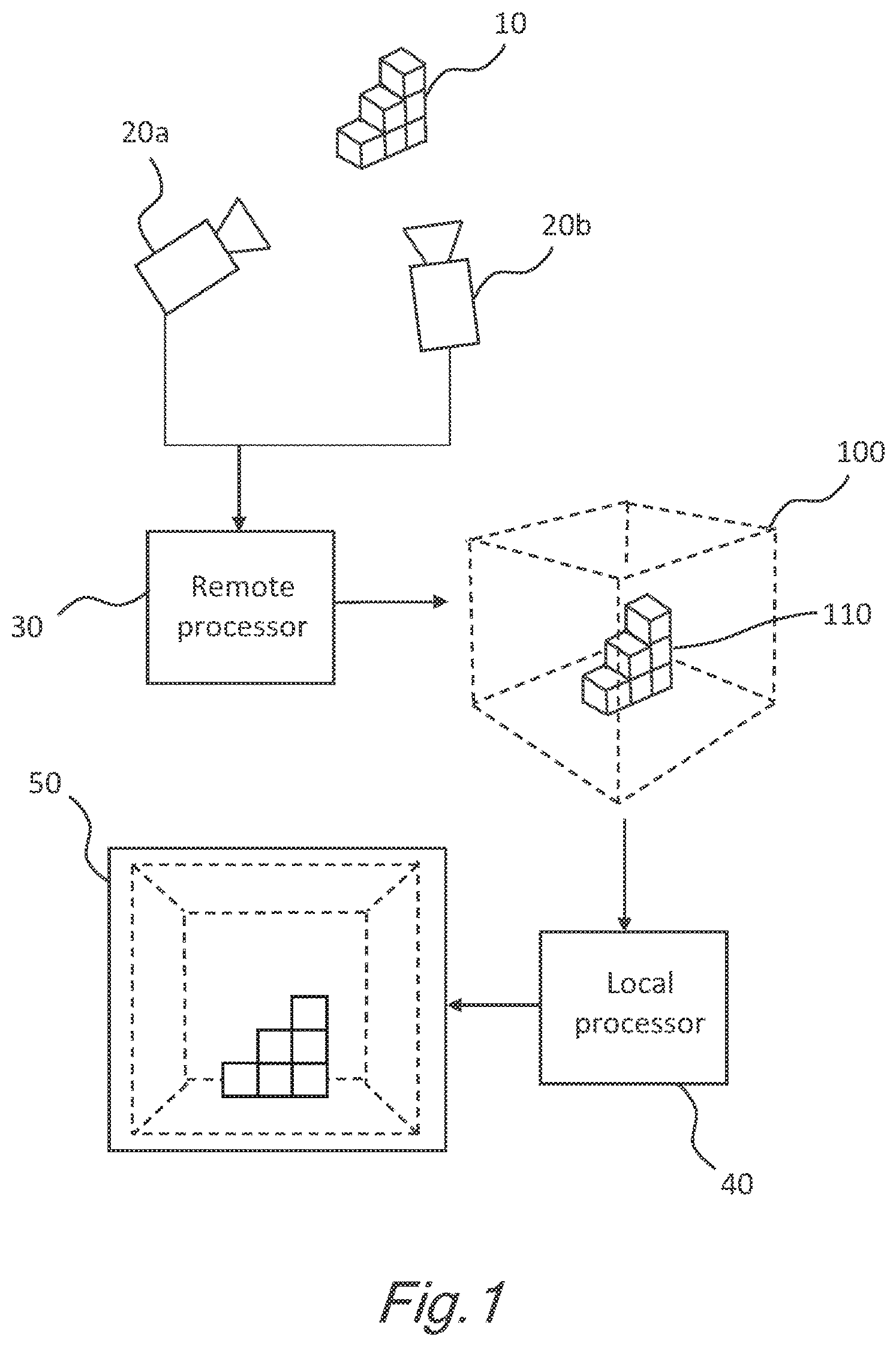 Patent US12100105 Figure 1 – Method for performing volumetric reconstruction