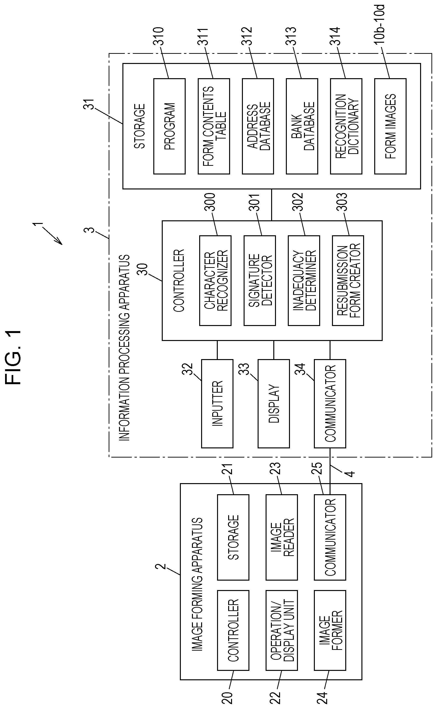 Patent US12100231 Figure 1 – Information processing apparatus and non-transitory computer readable medium storing program