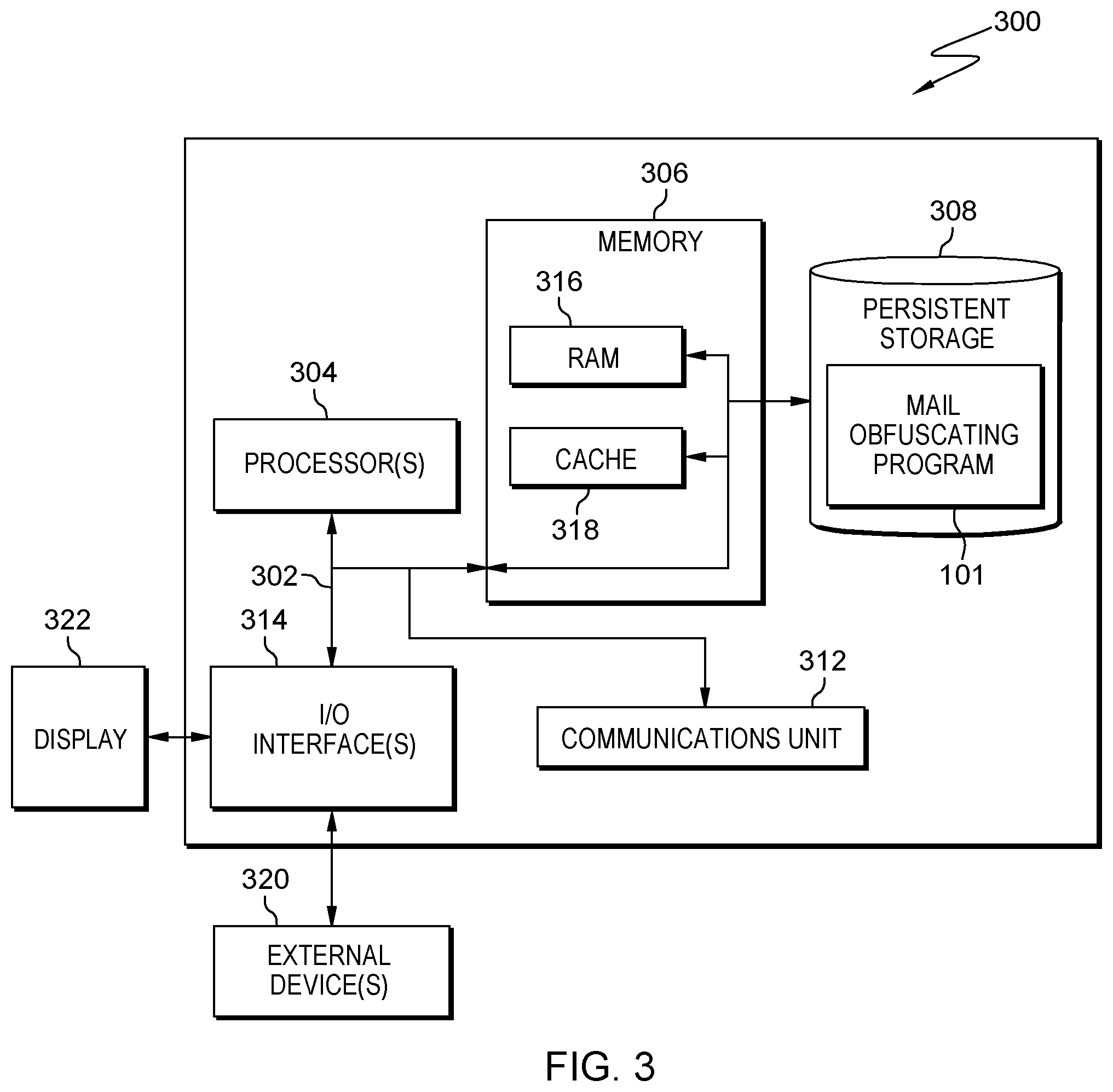 Patent US12100246 Figure 3 – Method for concealing sensitive mail return addresses
