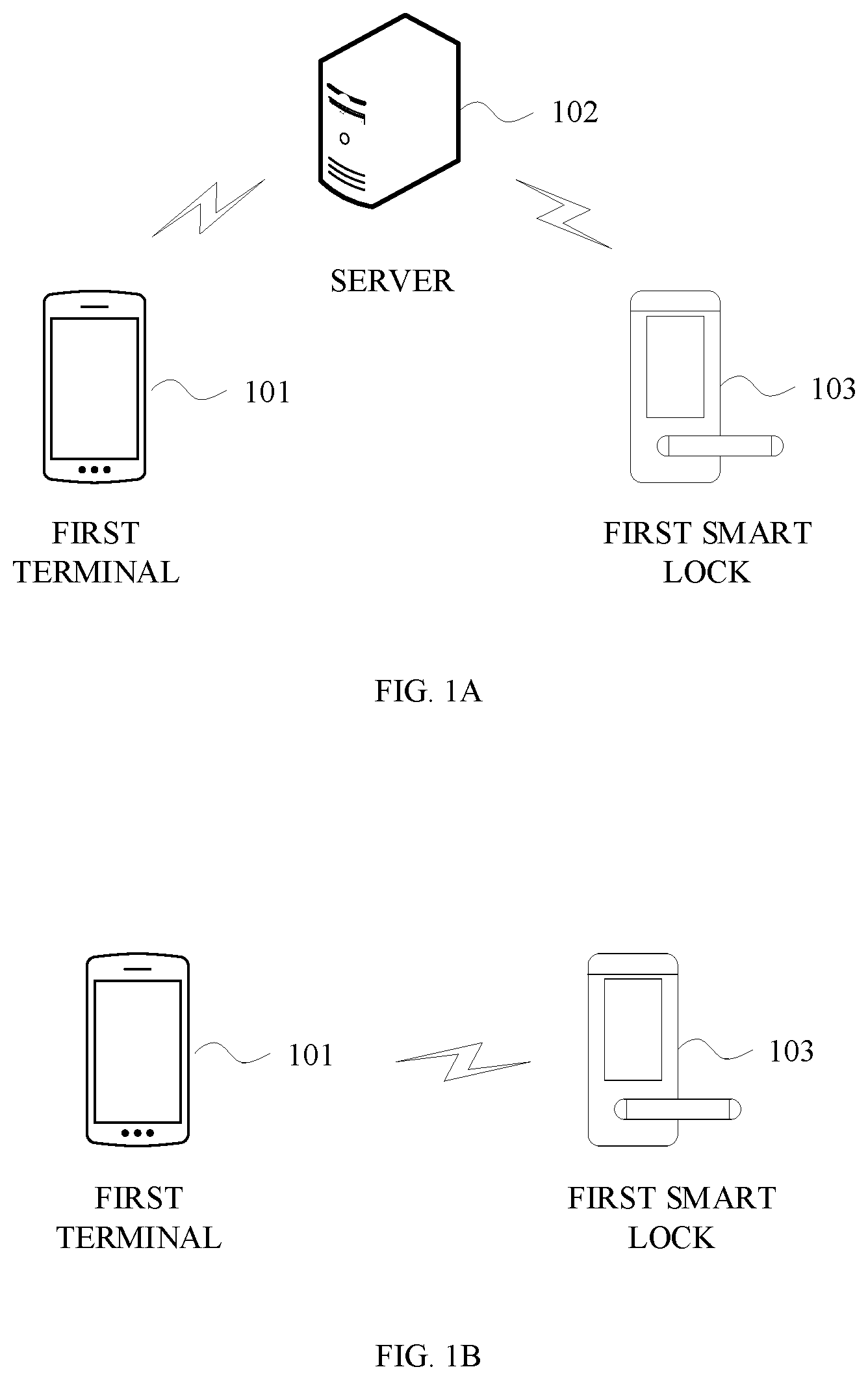 Patent US12100253 — Method for smart lock unlocking, related apparatus, and storage medium — Figure 1