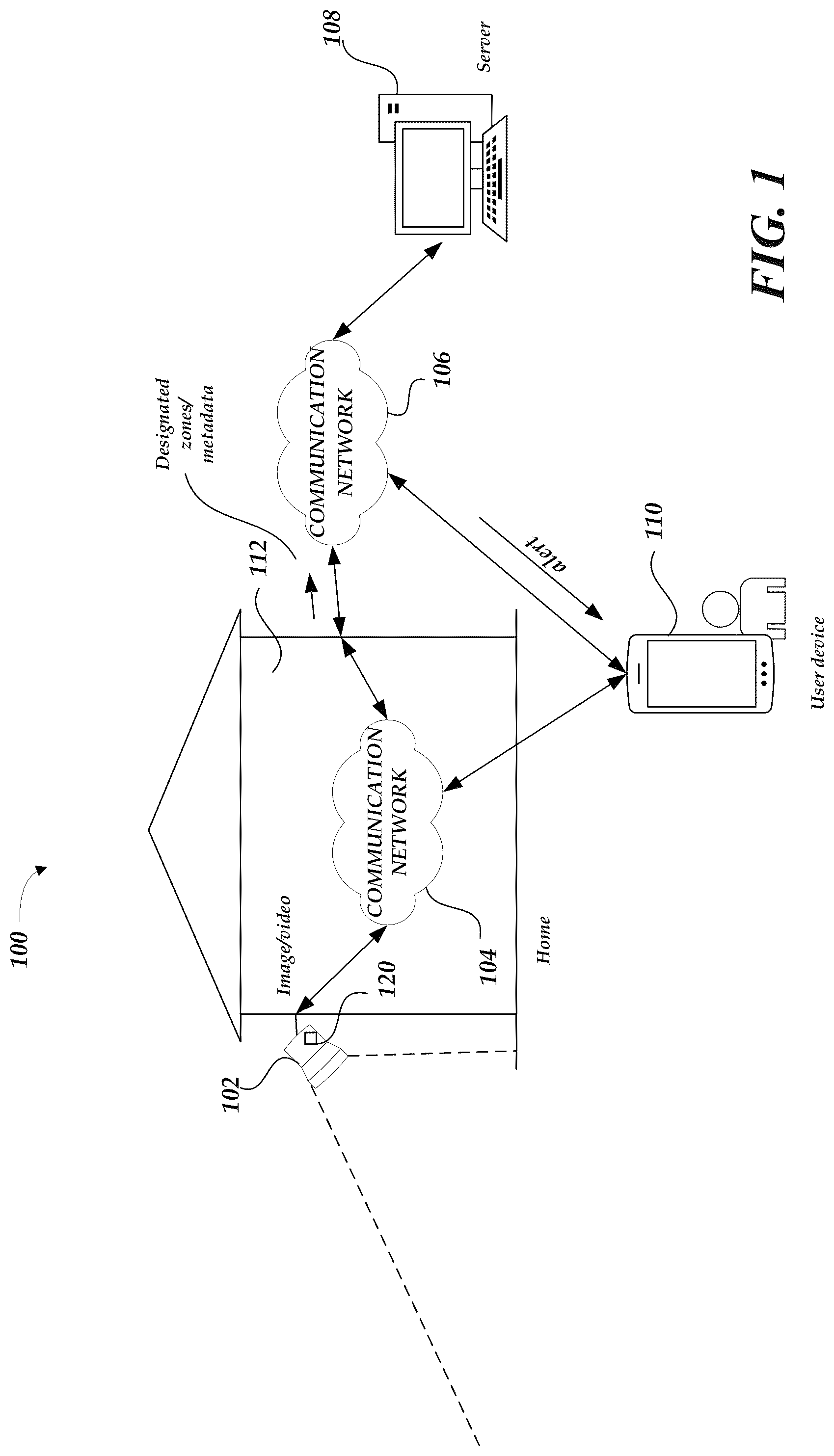 Patent US12100276 — Identifying regions of interest in an imaging field of view — Figure 1