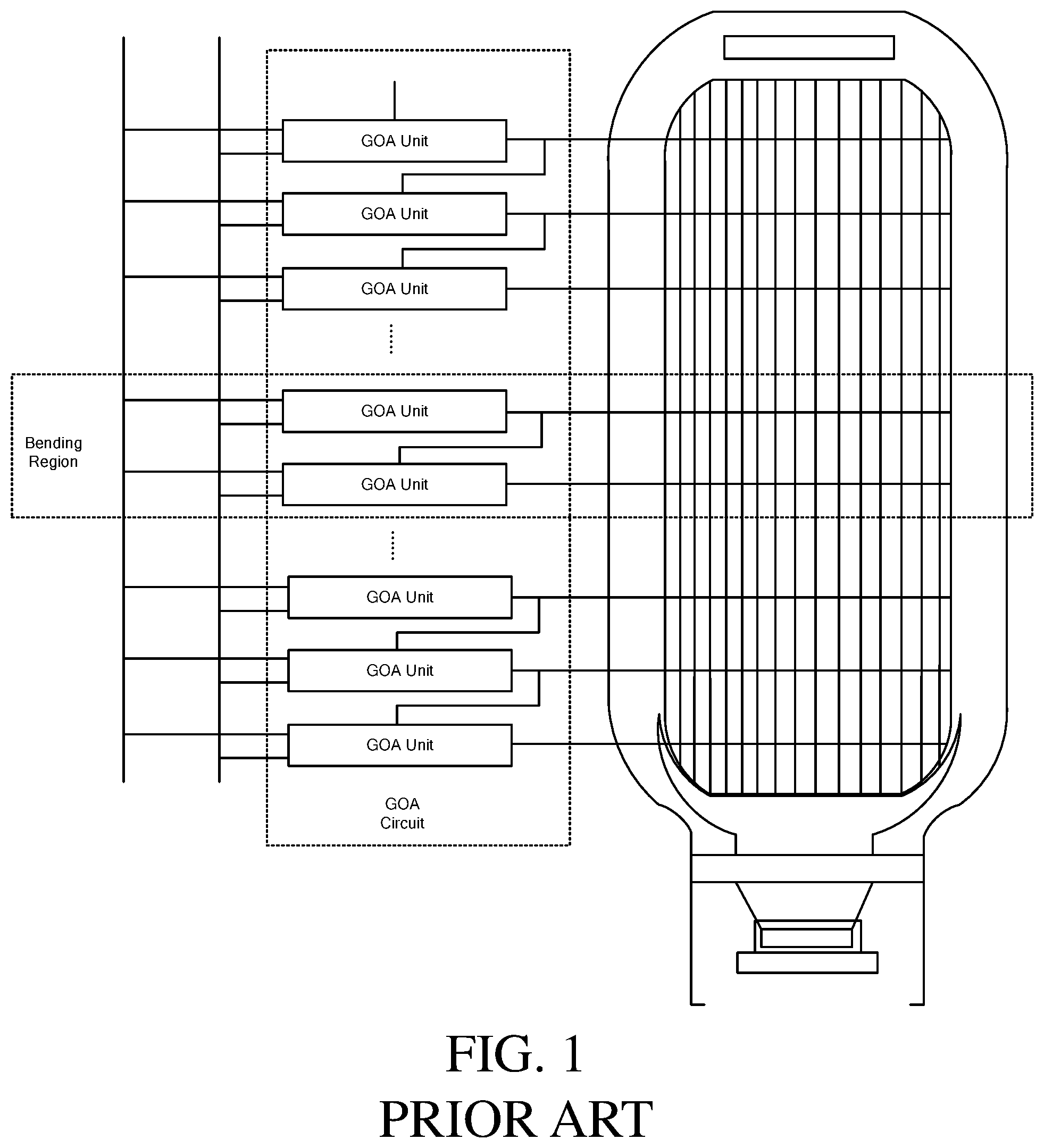 Patent US12100325 — Display panel and display device — Figure 1