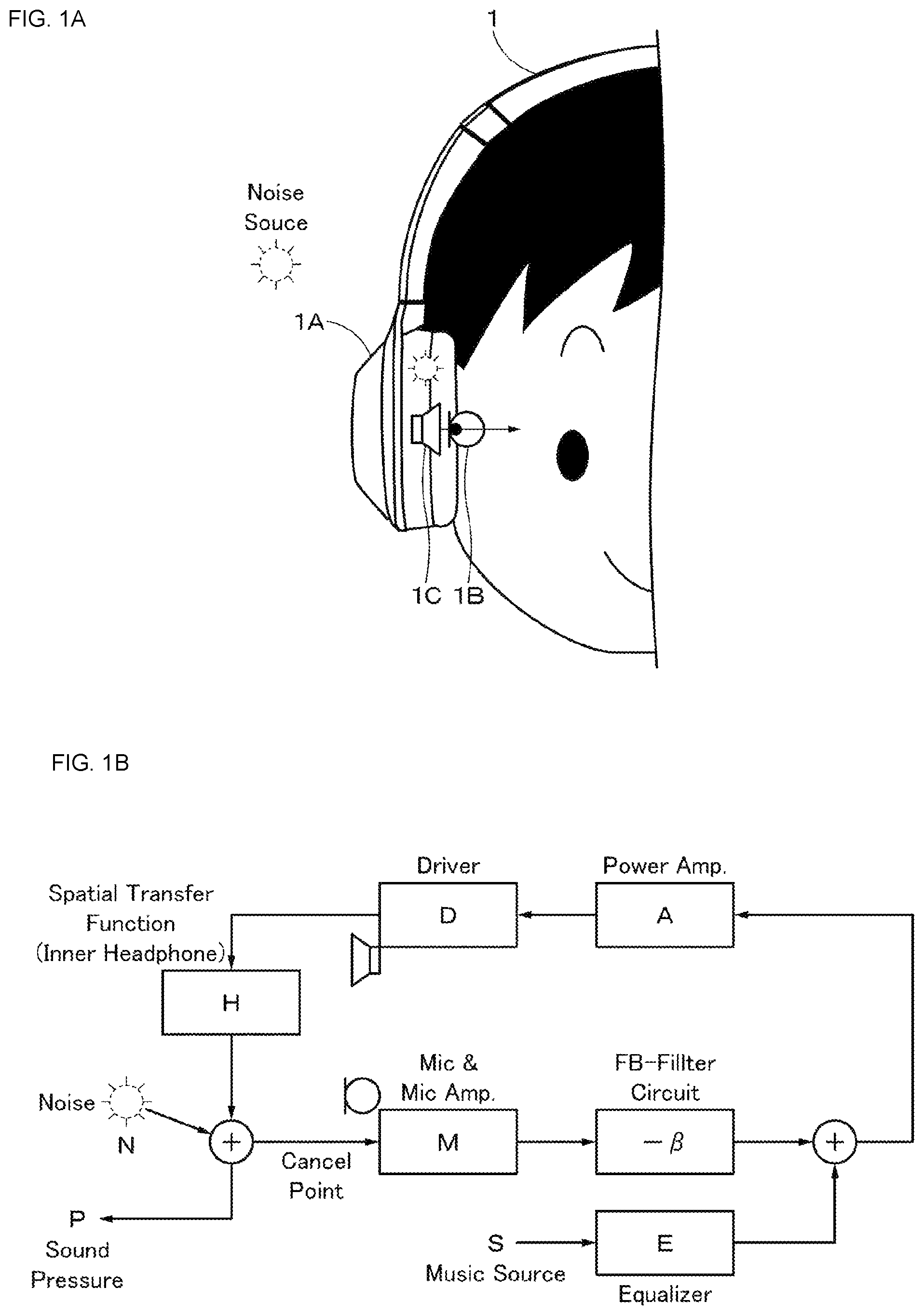 Patent US12100379 — Acoustic processing apparatus and acoustic processing method — Figure 1
