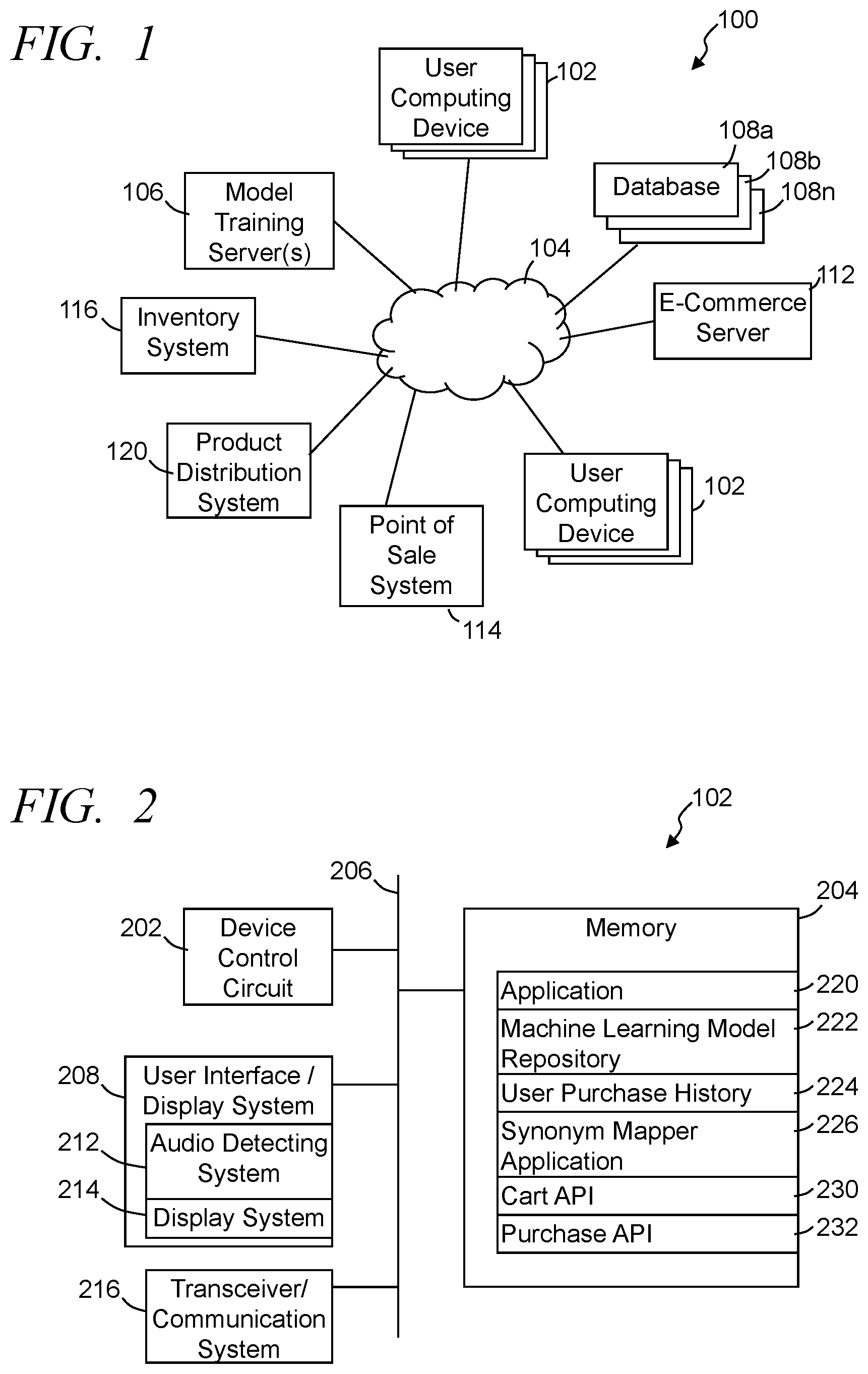 Patent US12100387 — Systems and methods to identify products from verbal utterances — Figure 1