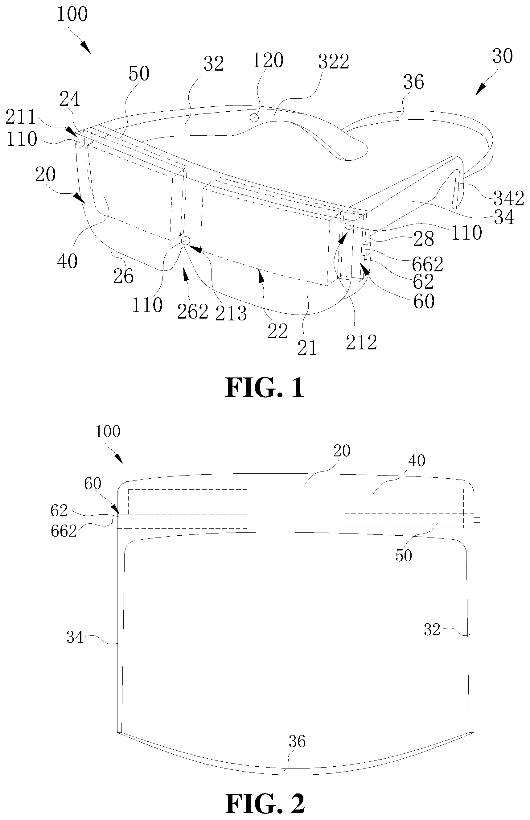 Patent US12100400 — Method for controlling wearable device, wearable device, and storage medium — Figure 1