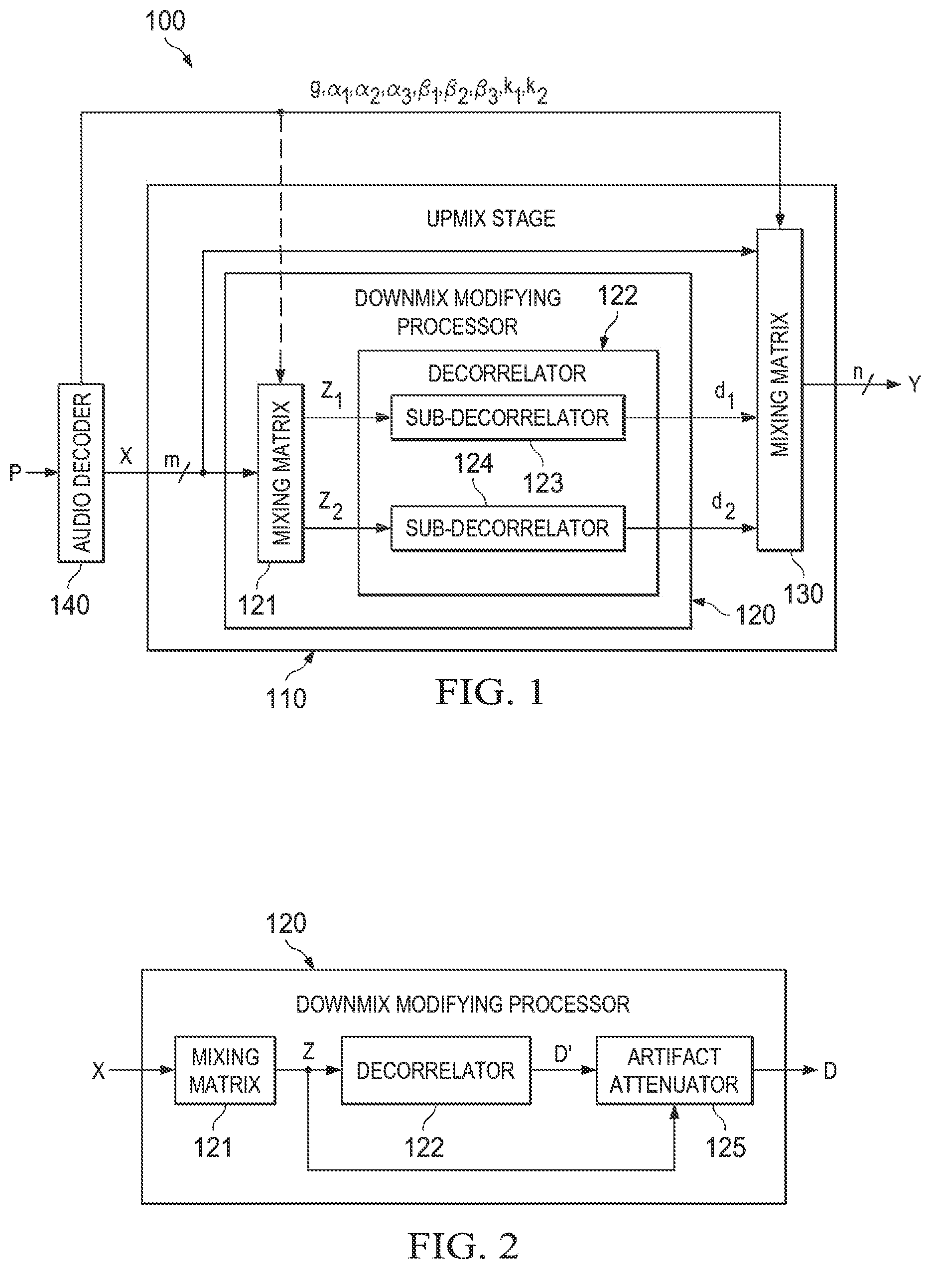 Patent US12100404 — Methods for parametric multi-channel encoding — Figure 1