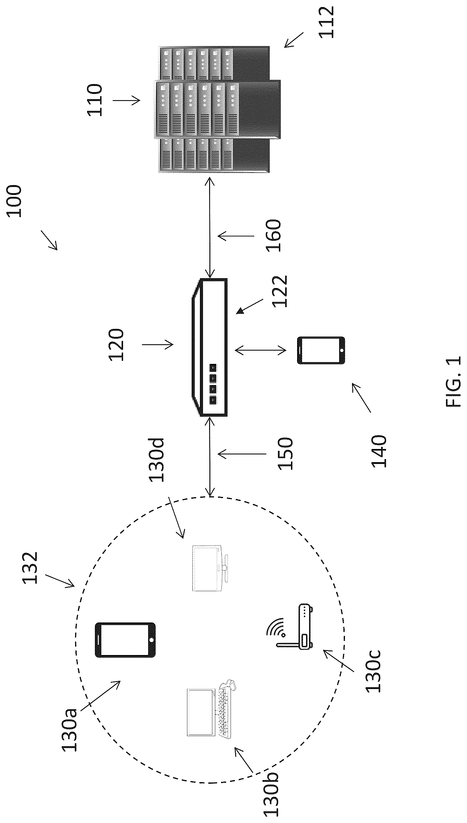 Patent US12100419 — Method and system for improving estimation of sound source localization by using indoor position data from wireless system — Figure 1