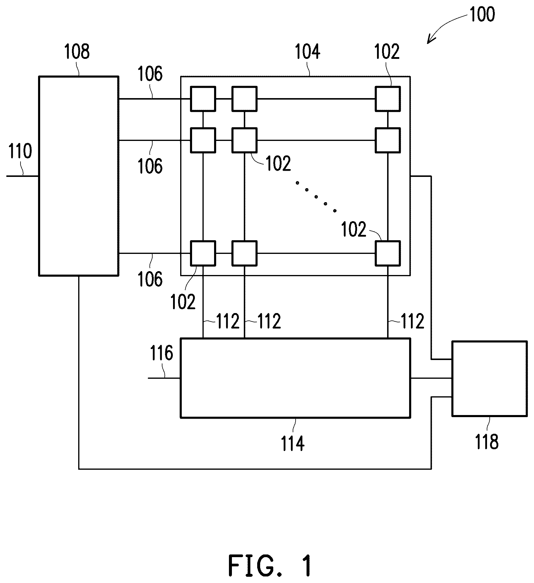 Patent US12100436 — Method and system to balance ground bounce — Figure 1