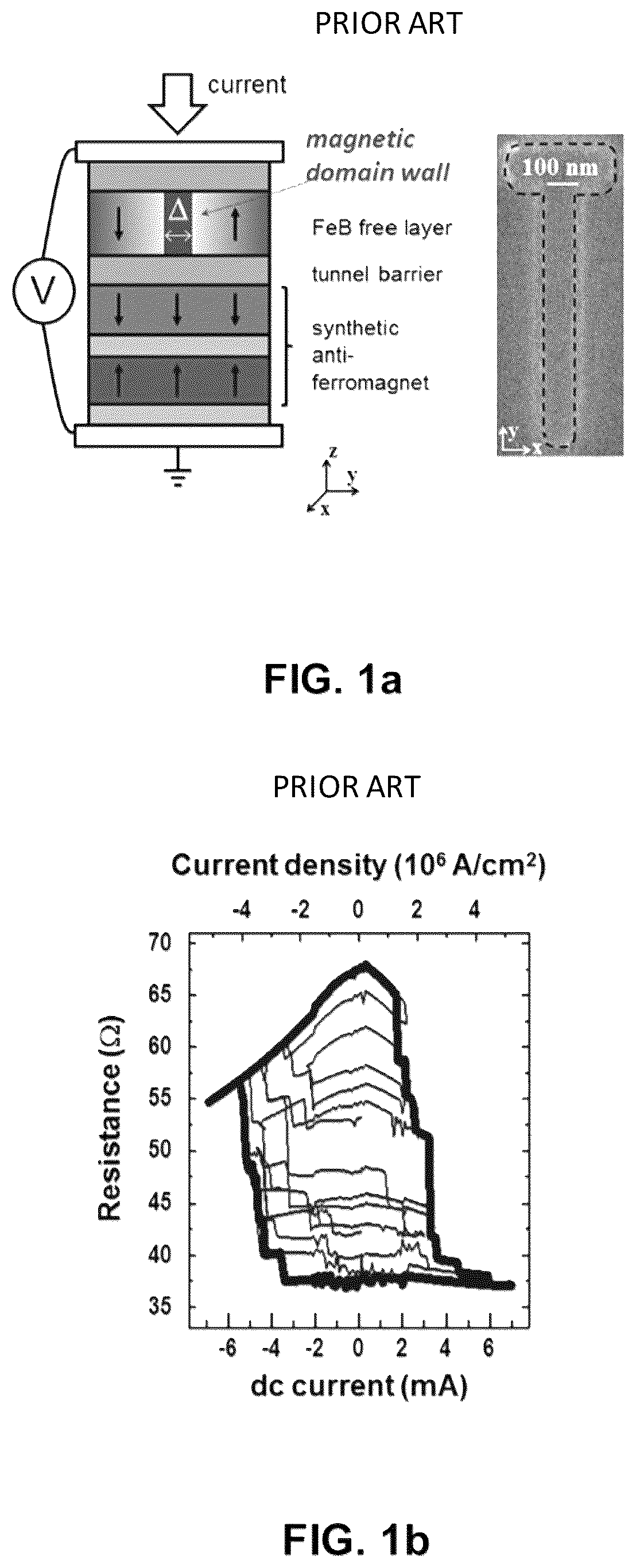 Patent US12100437 — Magnetic tunnel junction comprising an inhomogeneous granular free layer and associated spintronic devices — Figure 1