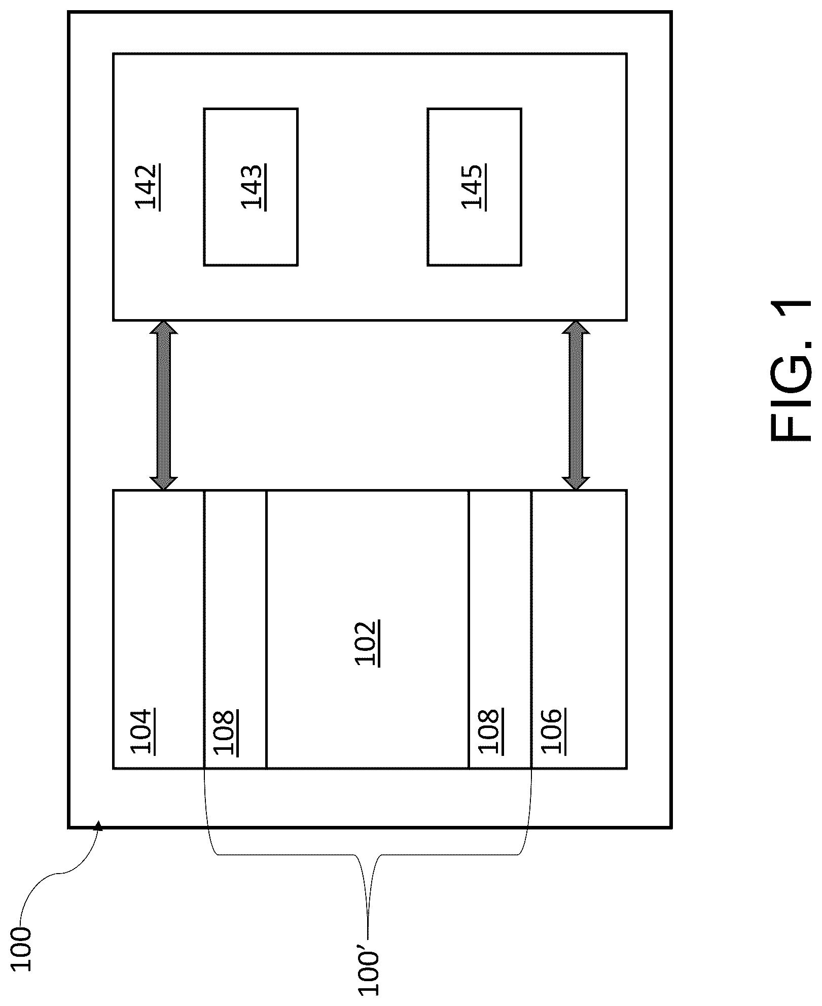Patent US12100438 — Methods, devices and systems for an improved management of a non-volatile memory — Figure 1