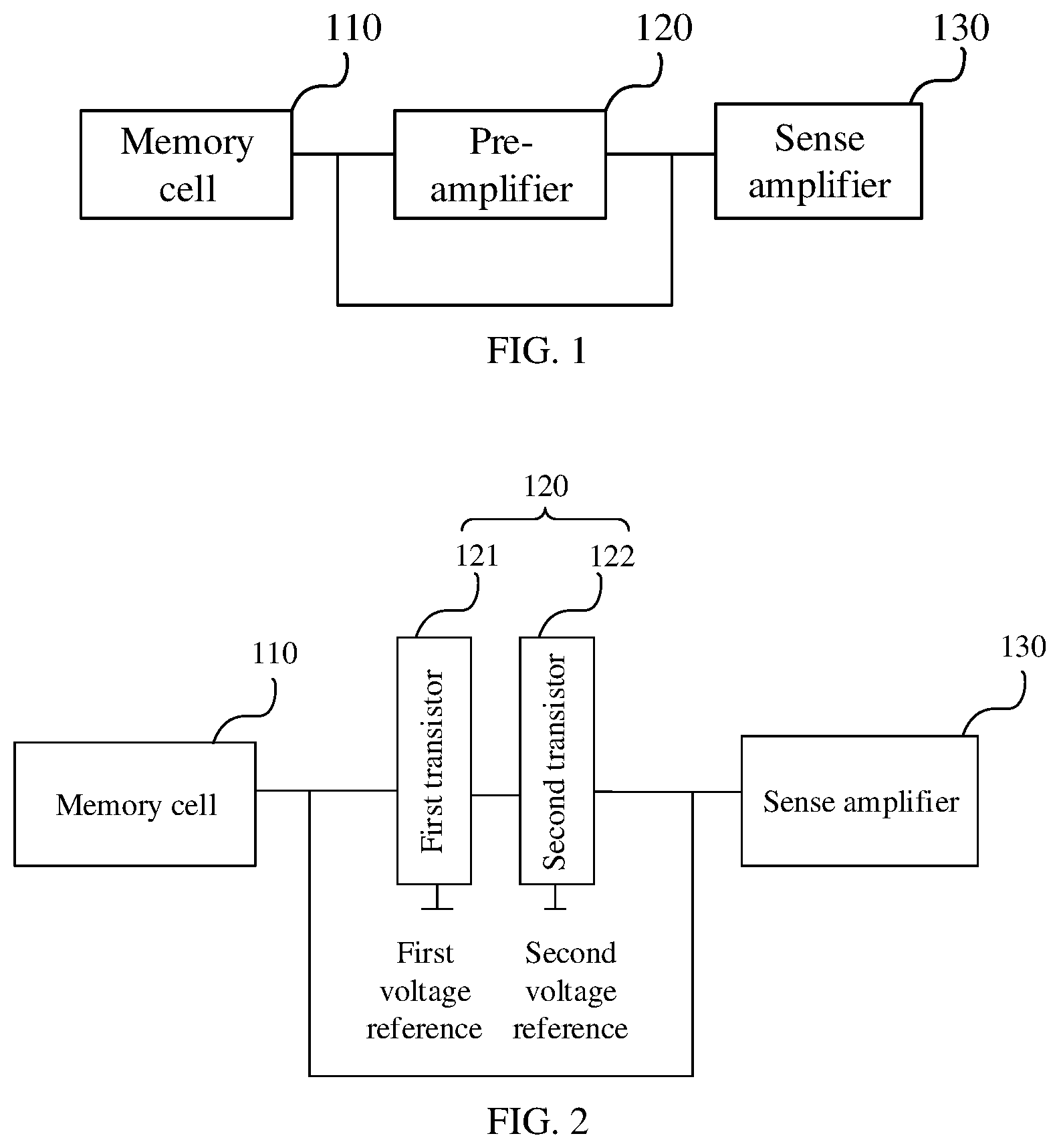 Patent US12100440 — Sense amplifier circuit, method for operating same, and fabrication method for same — Figure 1