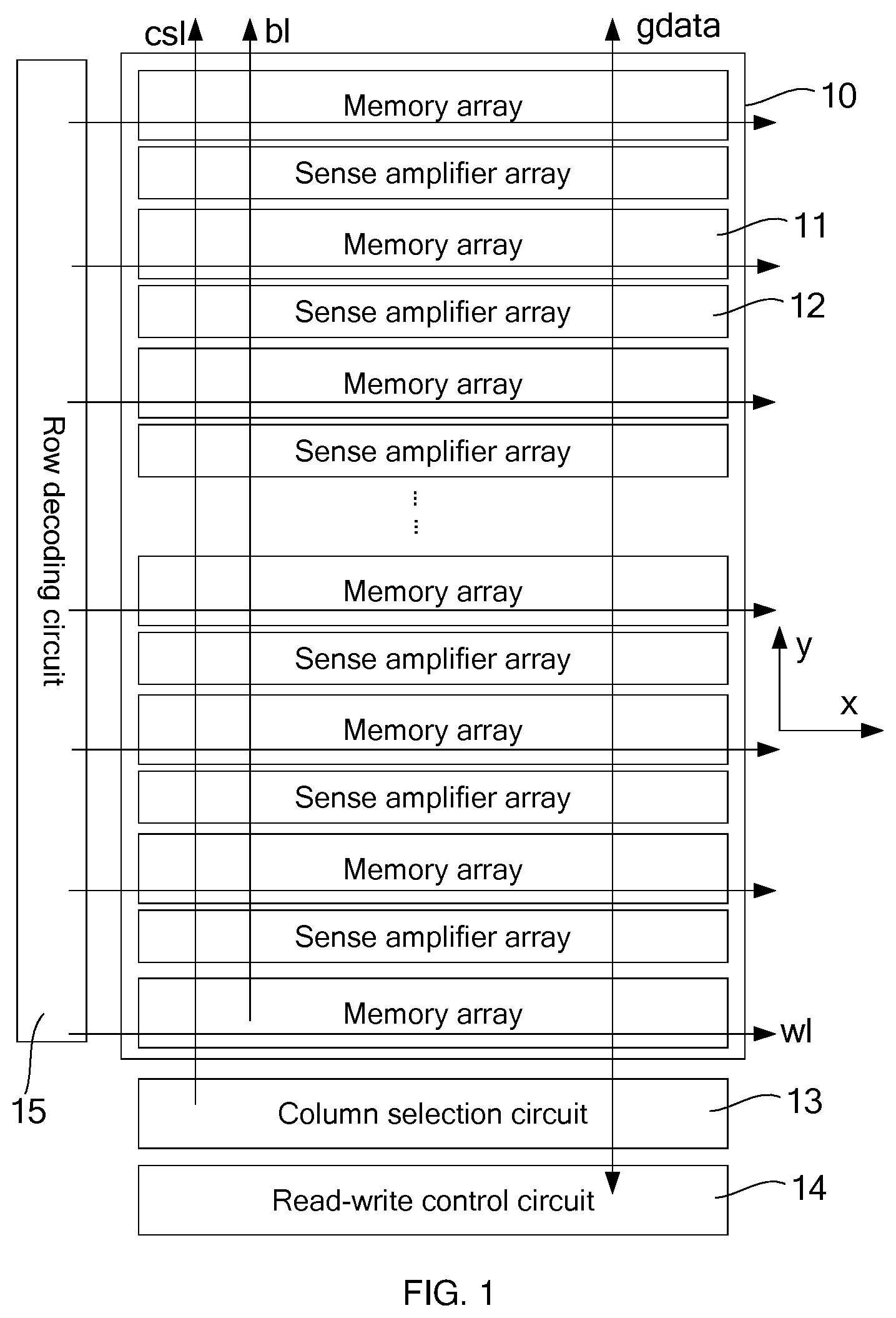 Patent US12100444 — Memory — Figure 1