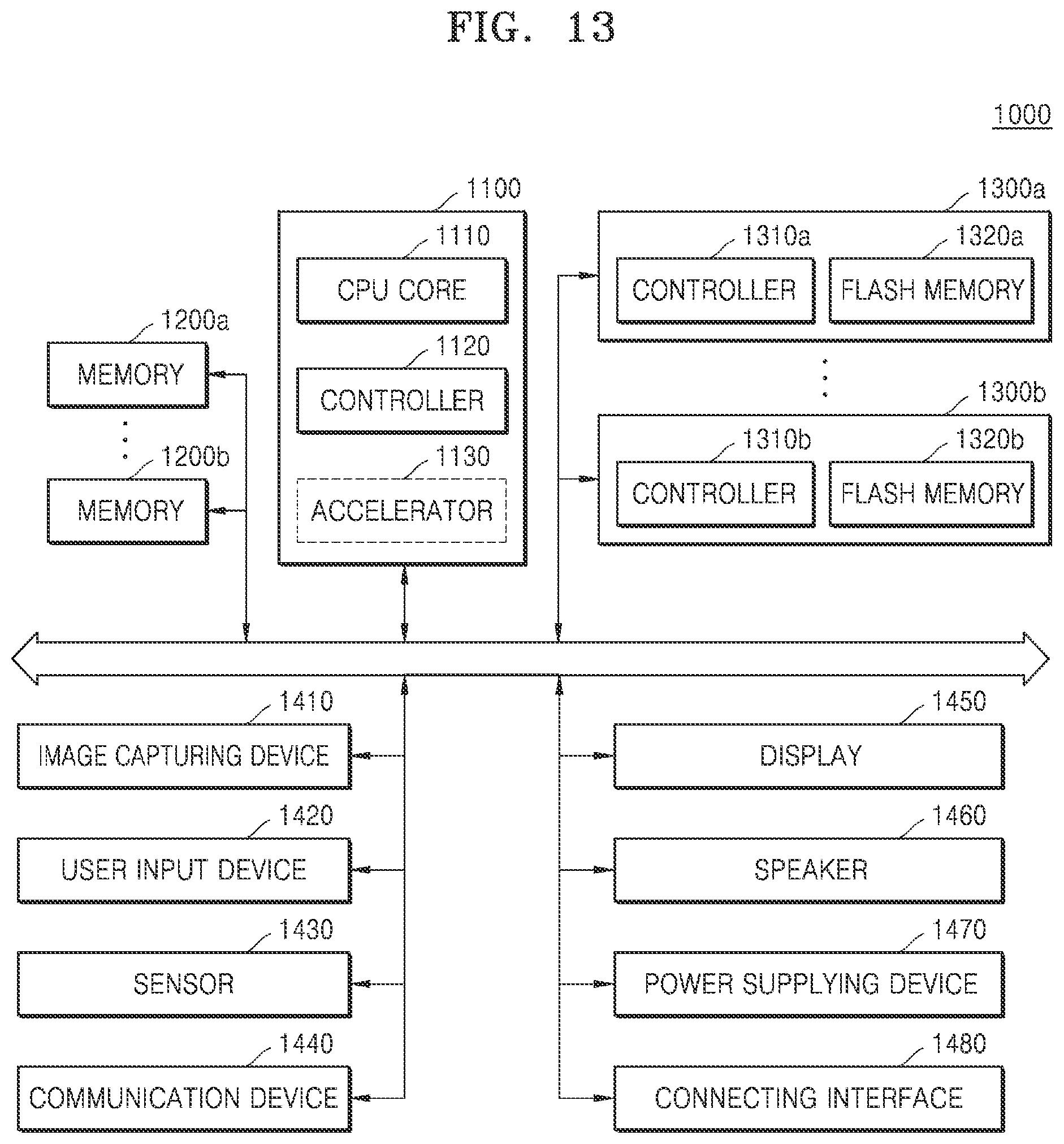 Patent US12100475 Figure 17 – Apparatus, memory controller, memory device, memory system, and method for clock switching and low power consumption