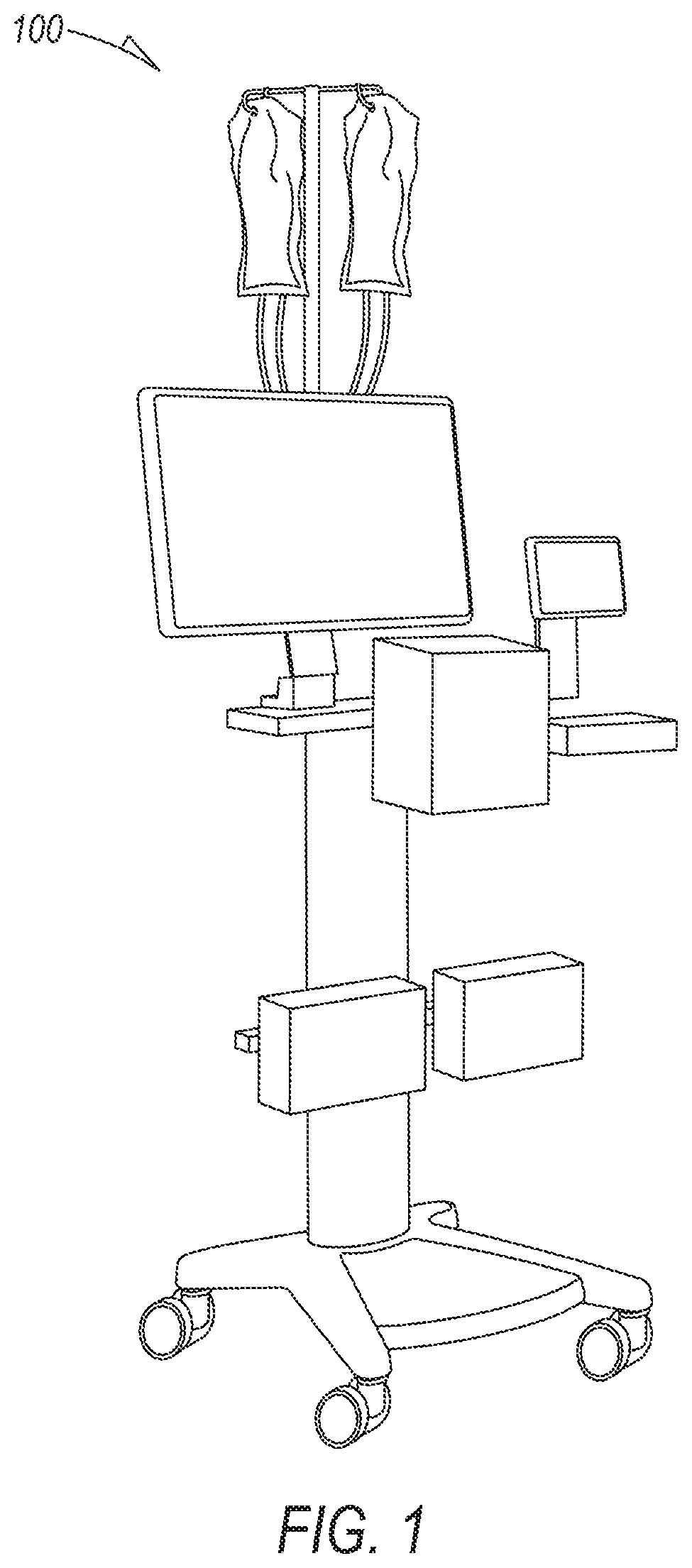 Patent US12100516 — Microfluidic coronary circulatory model — Figure 1