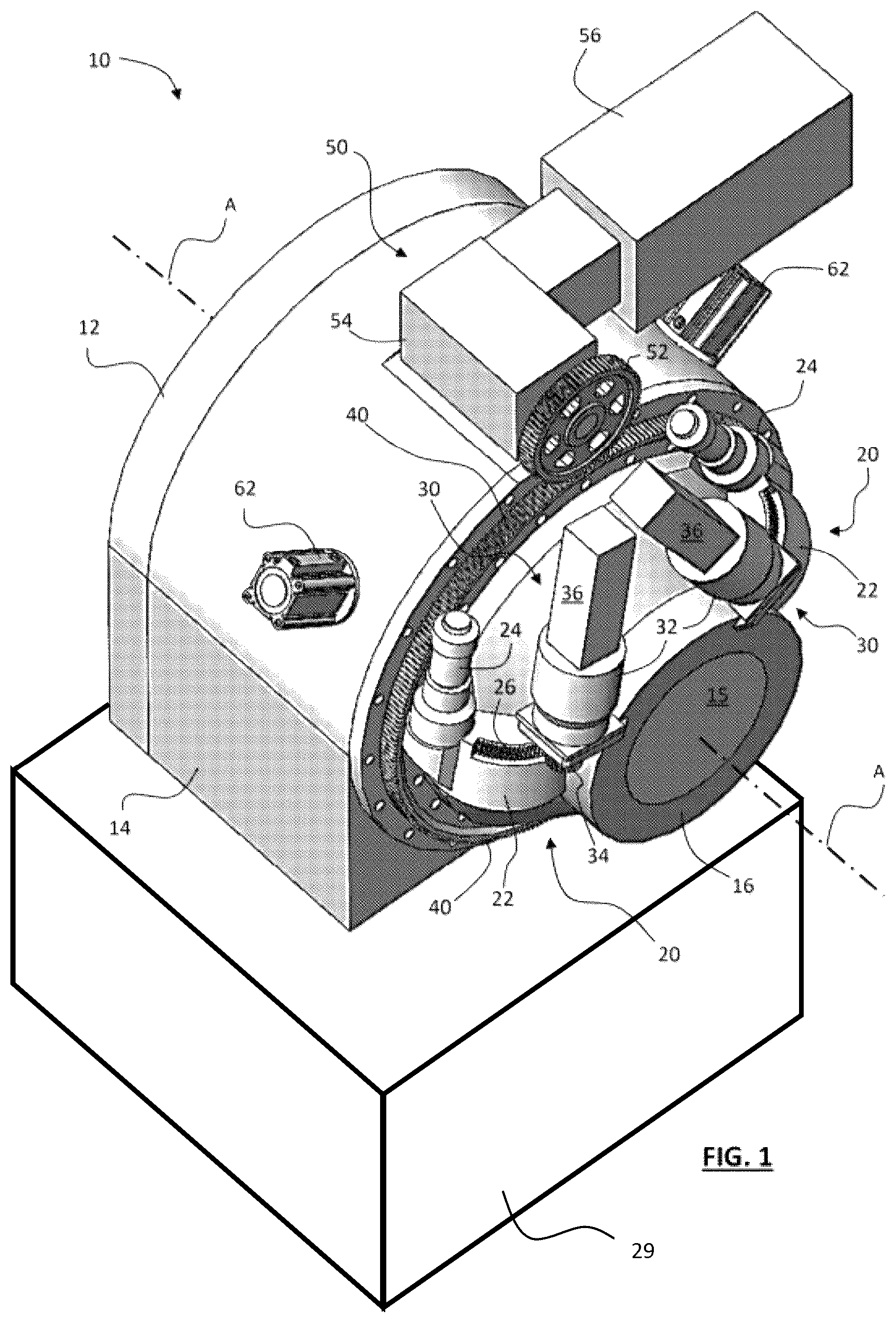 Patent US12100522 — Apparatus and method for volume reduction for nuclear decommissioning and refurbishment — Figure 1