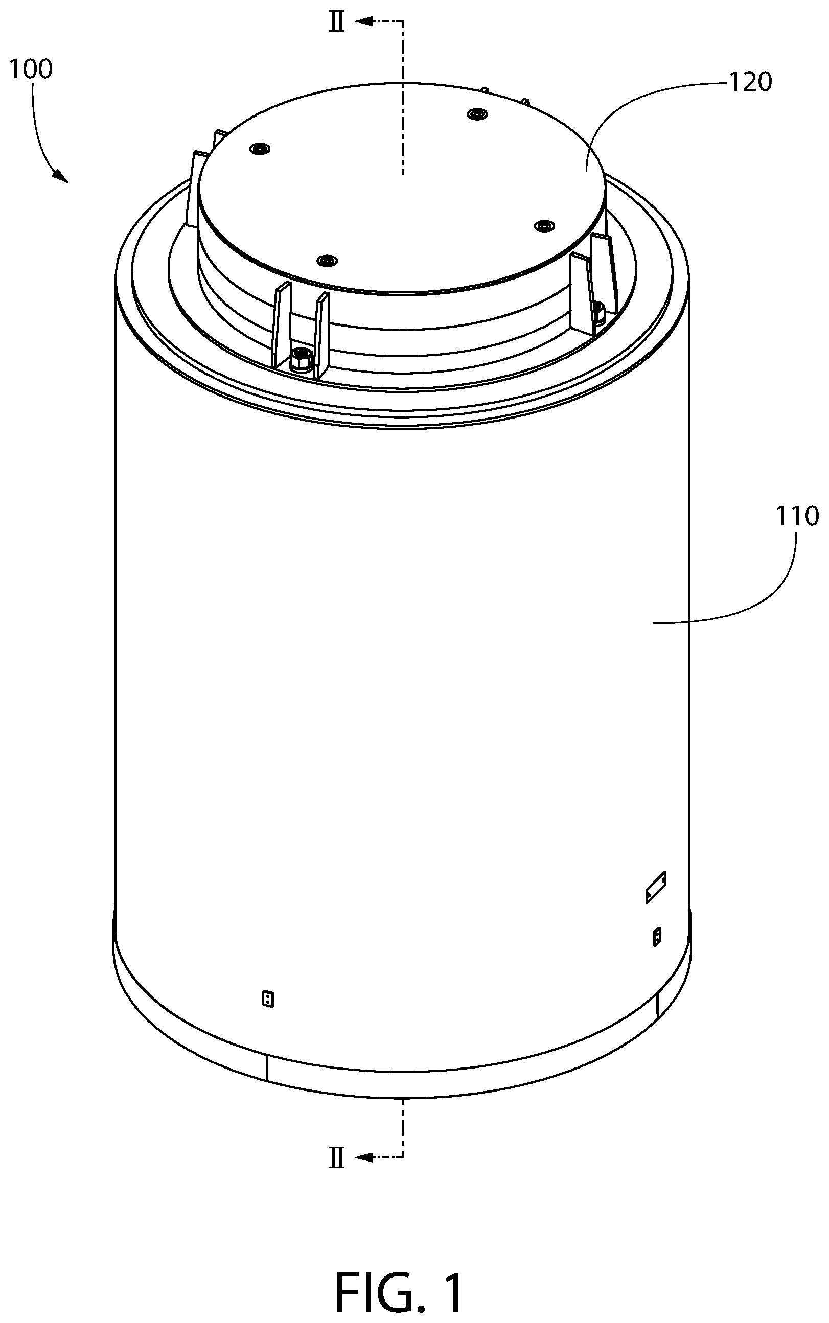 Patent US12100525 — Nuclear materials apparatus and implementing the same — Figure 1