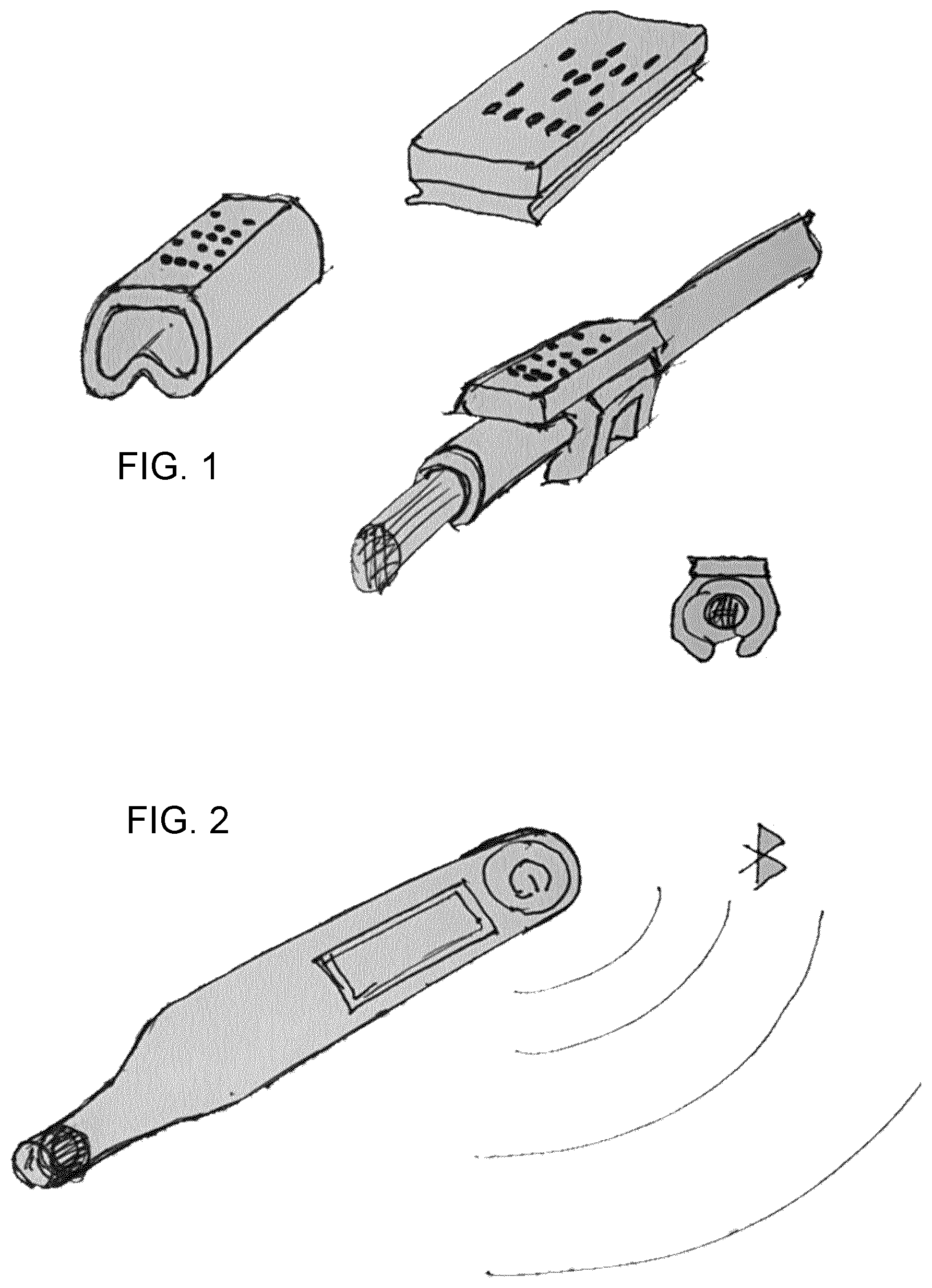 Patent US12100535 — System and method for identification and marking of electric cables in industrial cabinets — Figure 1