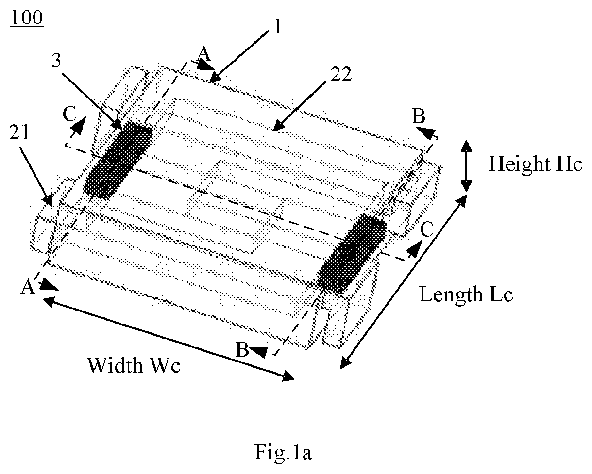 Patent US12100542 Figure 1 – Coupled inductor and power module