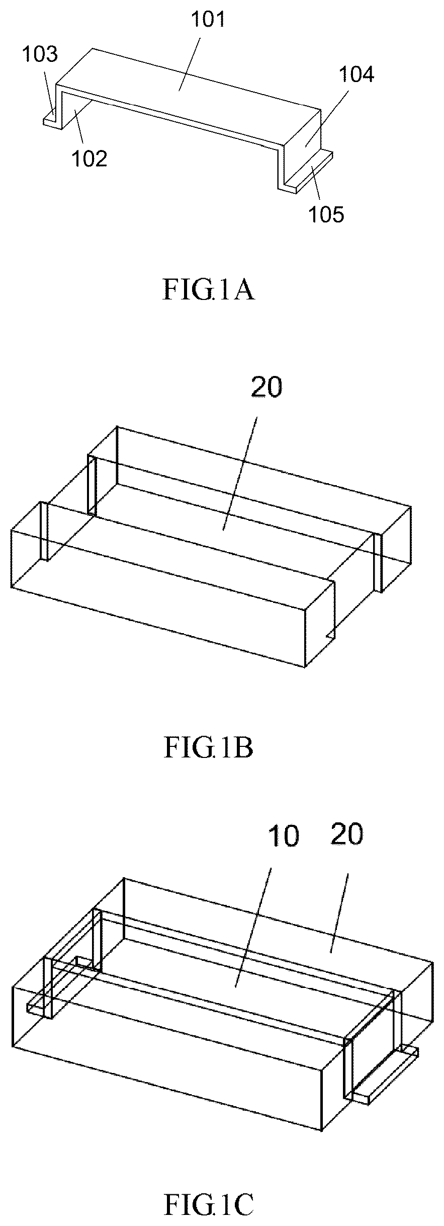 Patent US12100543 — Molded-forming power inductor and manufacturing method thereof — Figure 1