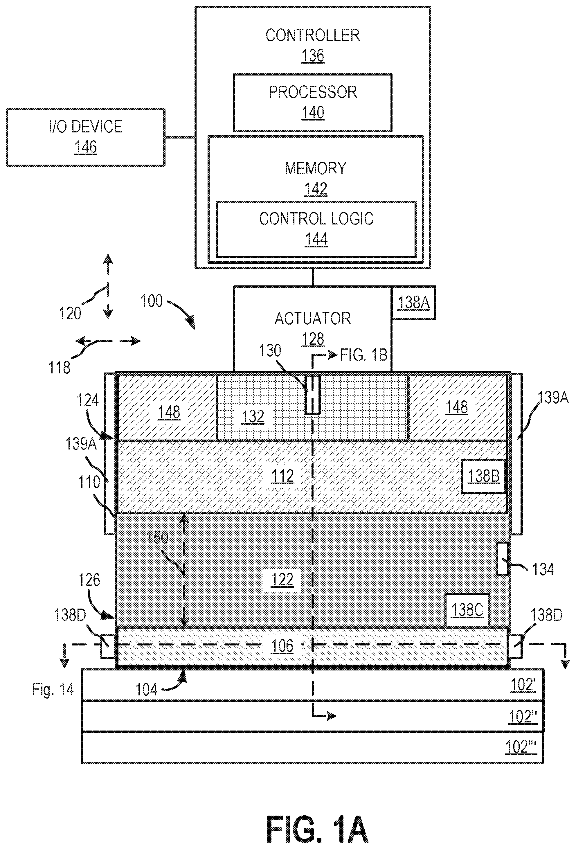 Patent US12100545 — Linearly actuated magnetic coupling device — Figure 1